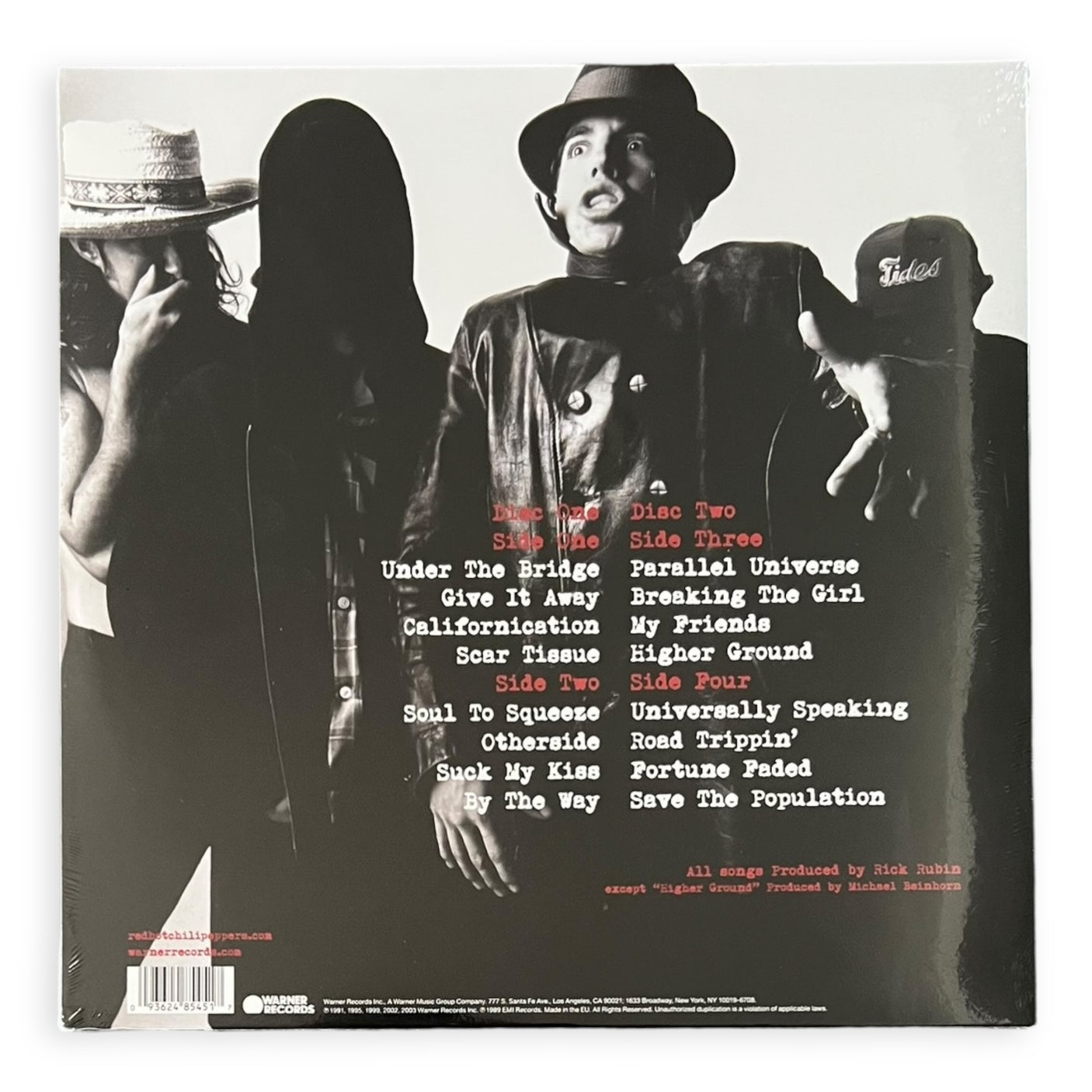 RED HOT CHILI PEPPERS - Greatest Hits - REISSUE - 2 x LP VINYL - BRAND NEW