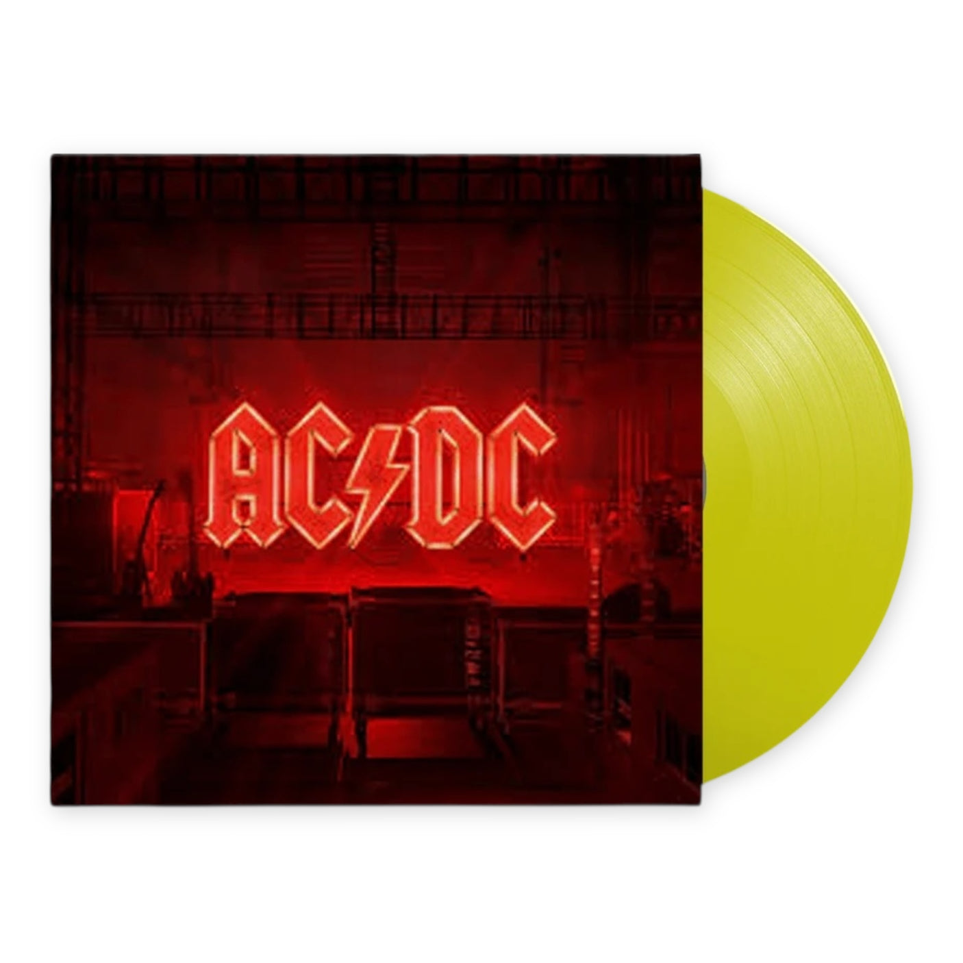 AC/DC - Power Up - TRANSLUCENT YELLOW VINYL - LP VINYL - BRAND NEW