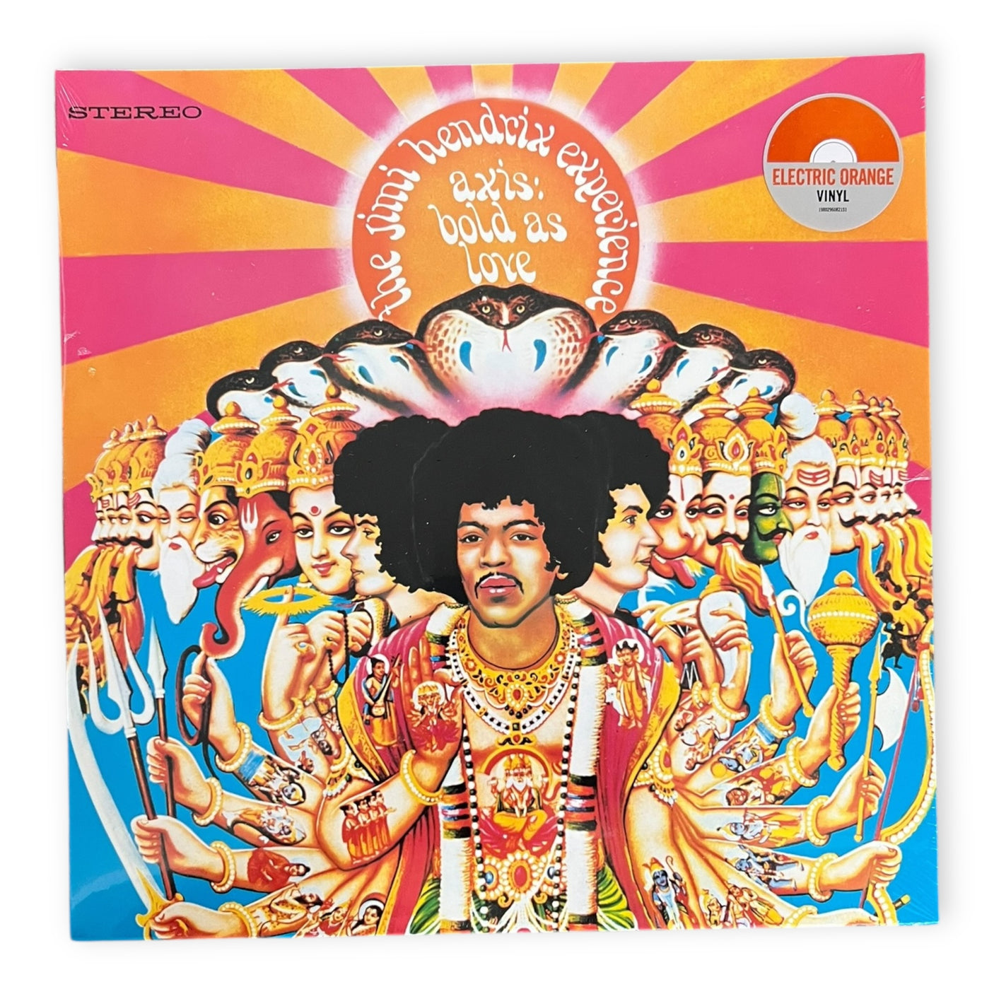 JIMI HENDRIX - Axis: Bold As Love (NAD 2025) | Electric Orange Vinyl | Brand New LP Vinyl Album