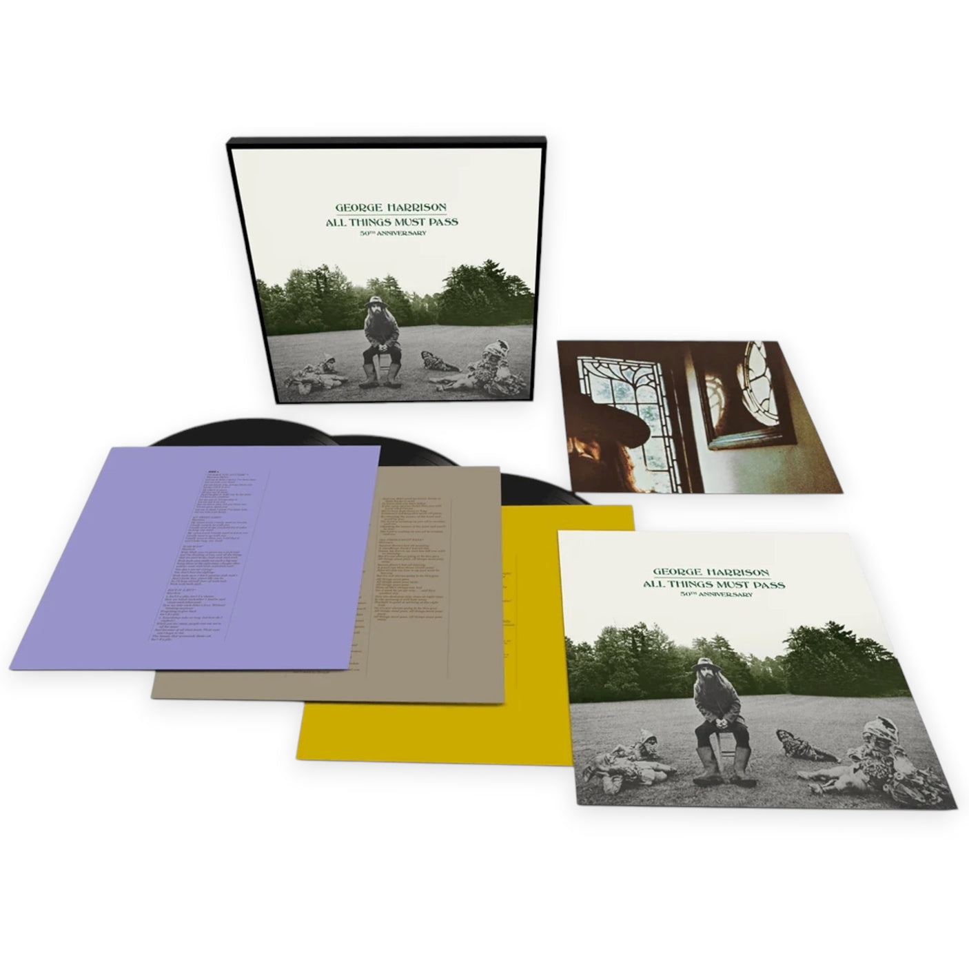 GEORGE HARRISON - All Things Must Pass (50th Anniversary Box Set) | 3 x LP | Brand New LP Vinyl Album