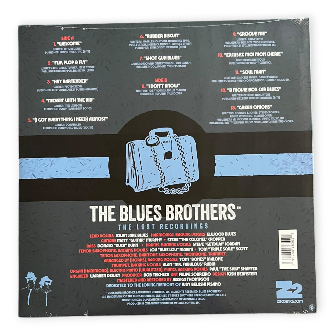 THE BLUES BROTHERS - The Lost Recordings | Royal Blue Vinyl | Brand New LP Vinyl Album