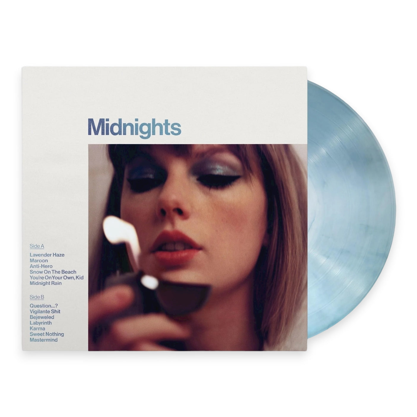 TAYLOR SWIFT - Midnights | Moonstone Blue Marbled Vinyl Edition | New LP Vinyl Album