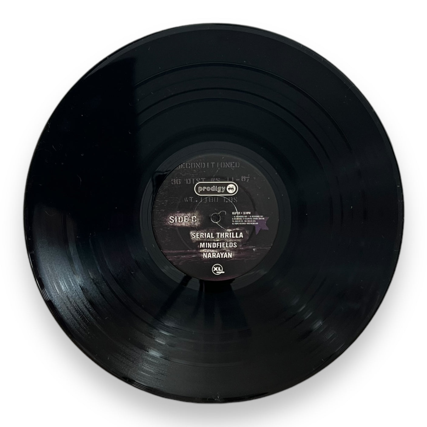 THE PRODIGY - The Fat Of The Land - USED LP VINYL - ORIGINAL 1997 UK PRESS - VG+/VG+