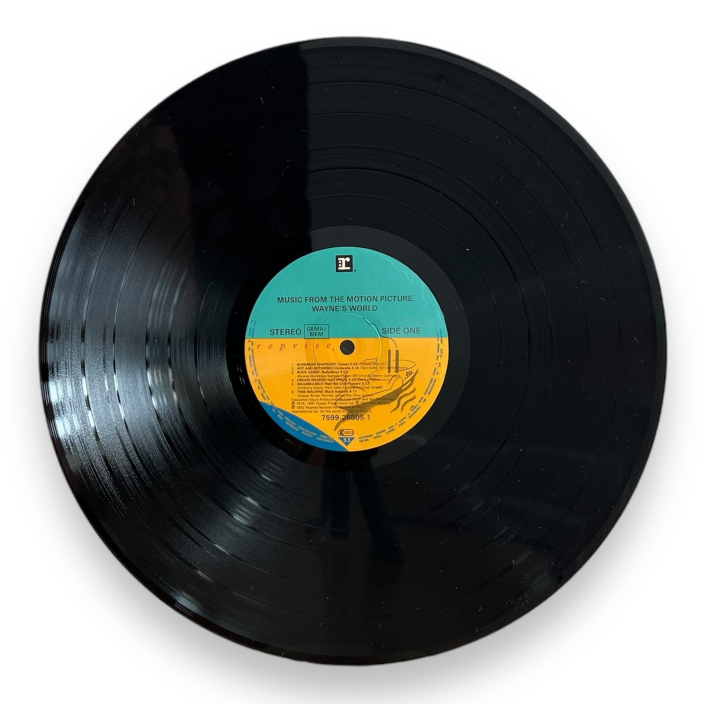 WAYNE'S WORLD - Music From The Motion Picture - USED LP VINYL - VG+/VG+