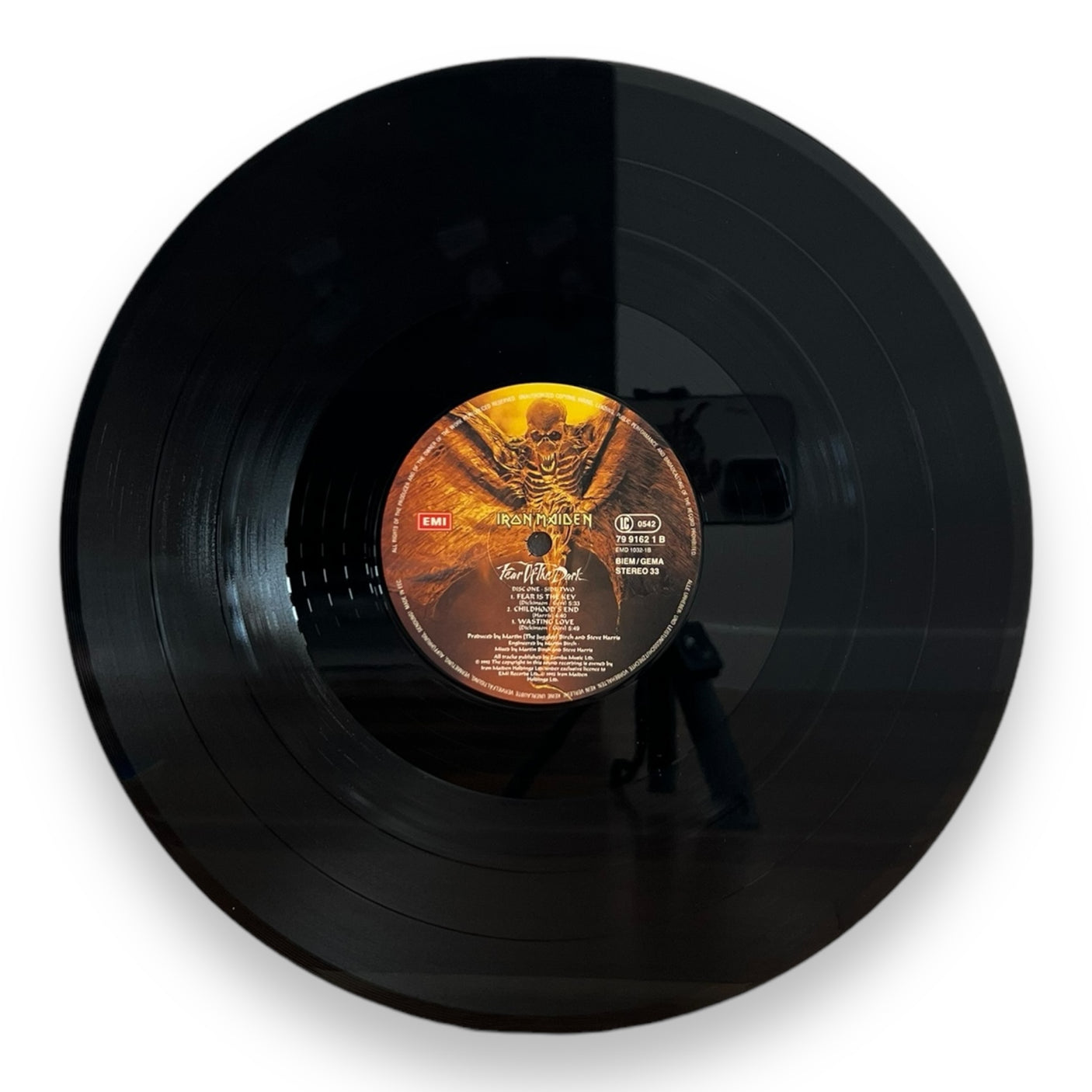 IRON MAIDEN - Fear Of The Dark - USED LP VINYL - VG+/VG+