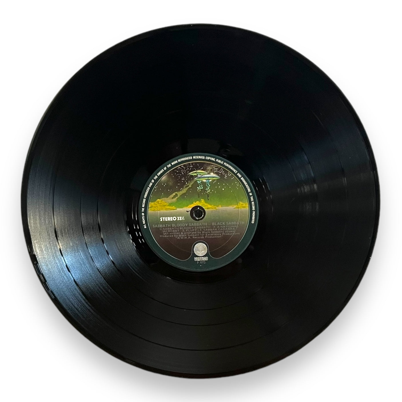 BLACK SABBATH - Sabbath Bloody Sabbath - USED LP VINYL - VG/G+