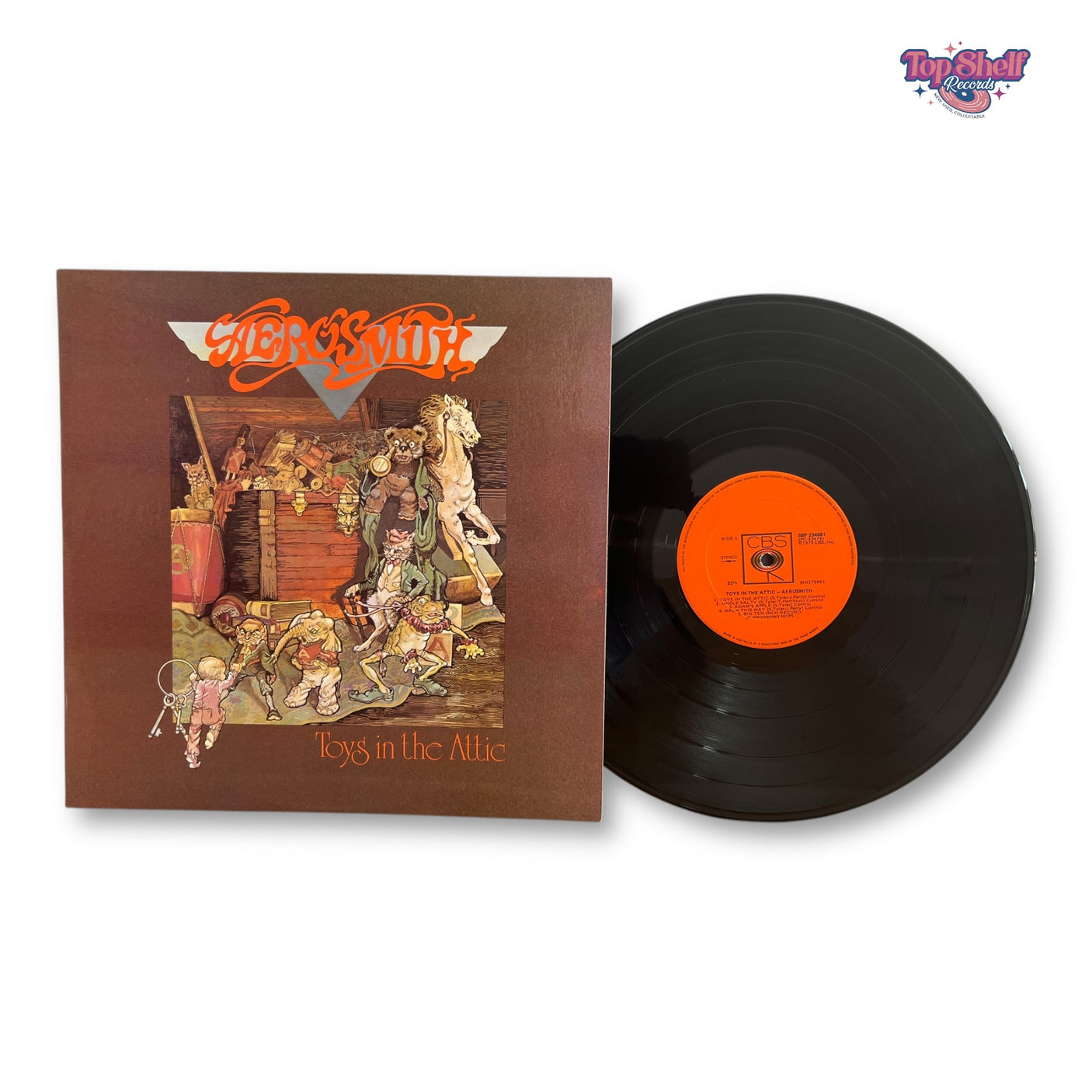 AEROSMITH - Toys In The Attic - USED LP VINYL - VG+/VG+