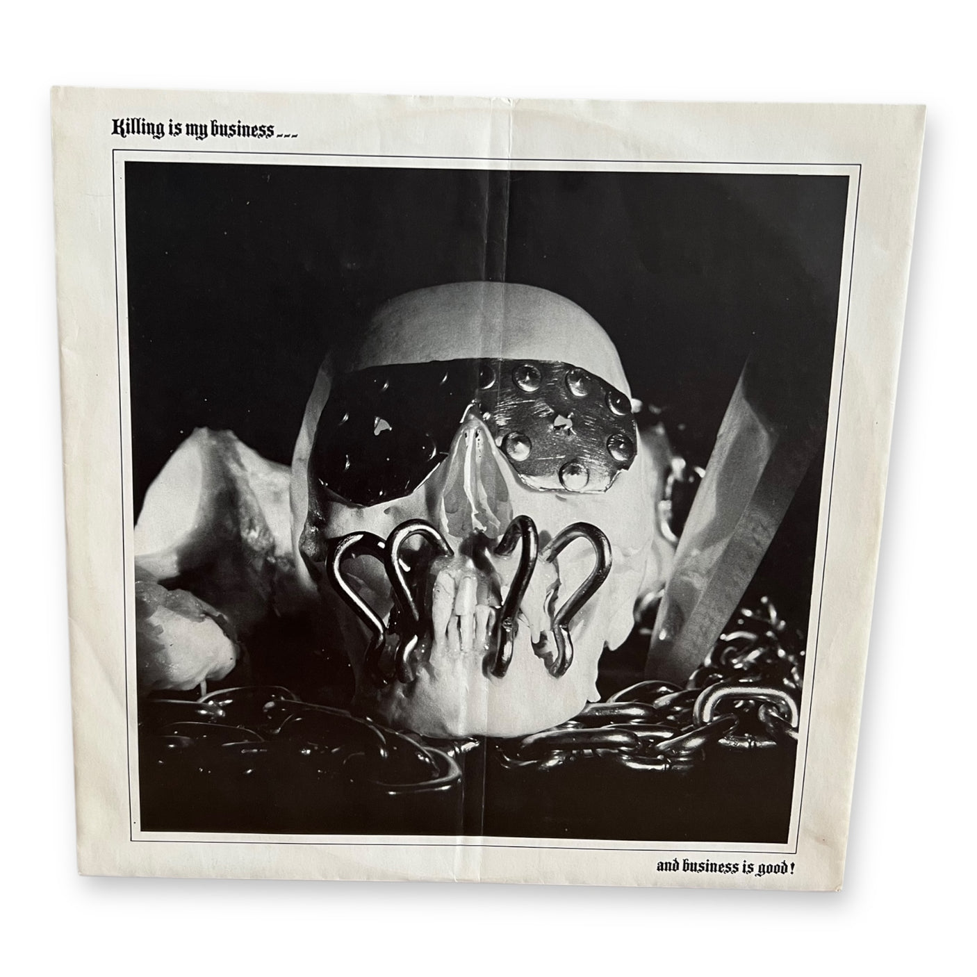 MEGADETH - Killing Is My Business... And Business Is Good - USED LP VINYL - VG+/VG+