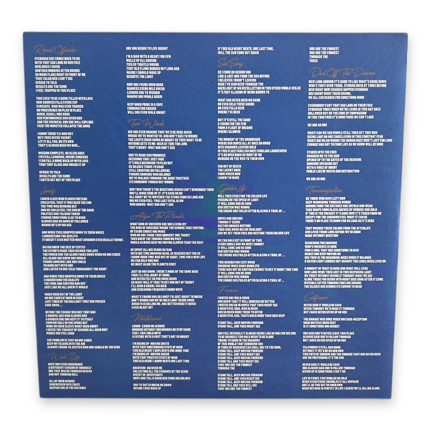 PULLEY - The Golden Life - LP VINYL - BLUE SMOKE VINYL - BRAND NEW