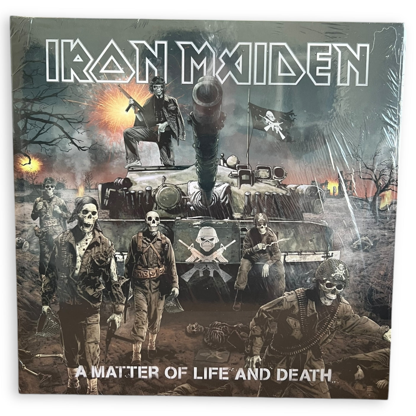 IRON MAIDEN - A Matter Of Life And Death - LP VINYL - REMASTERED - BRAND NEW