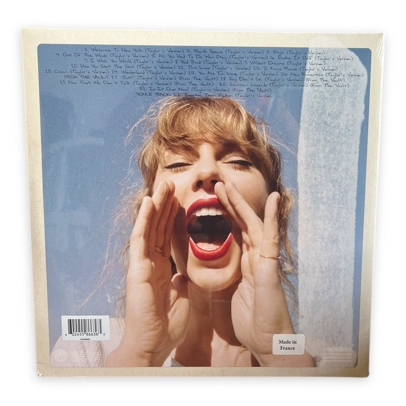 TAYLOR SWIFT - 1989 (Taylor's Version) - LP VINYL - TANGERINE COLOURED VINYL - BRAND NEW