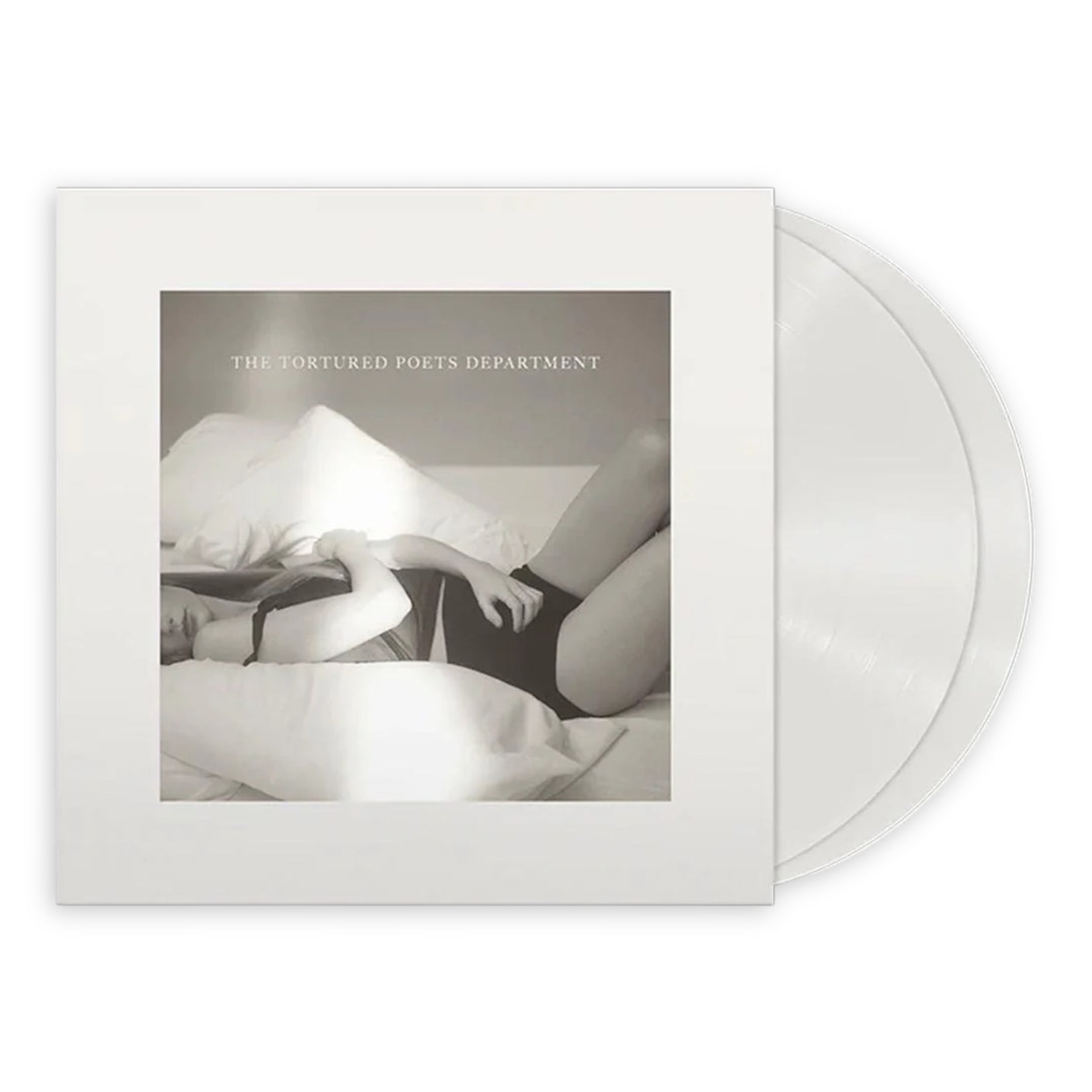 TAYLOR SWIFT - The Tortured Poets Department (The Manuscript) - LP VINYL - GHOSTED WHITE VINYL - BRAND NEW