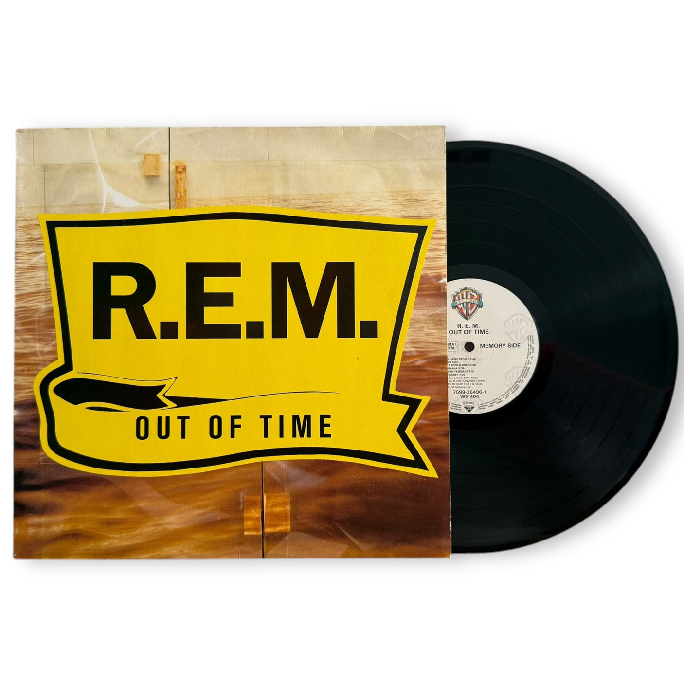R.E.M - Out Of Time - USED LP VINYL - ORIGINAL 1991 EUROPE PRESS - VG/NM