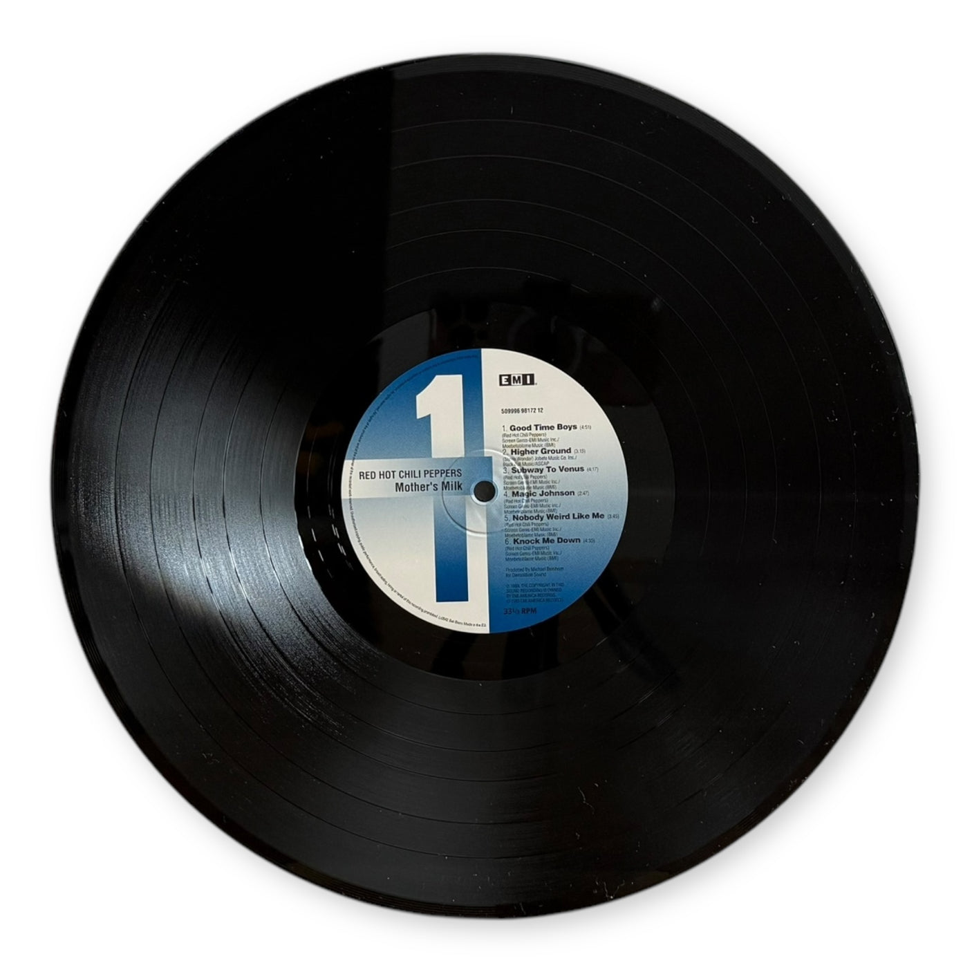 RED HOT CHILI PEPPERS - Mothers Milk - USED LP VINYL - REISSUE - NM/NM