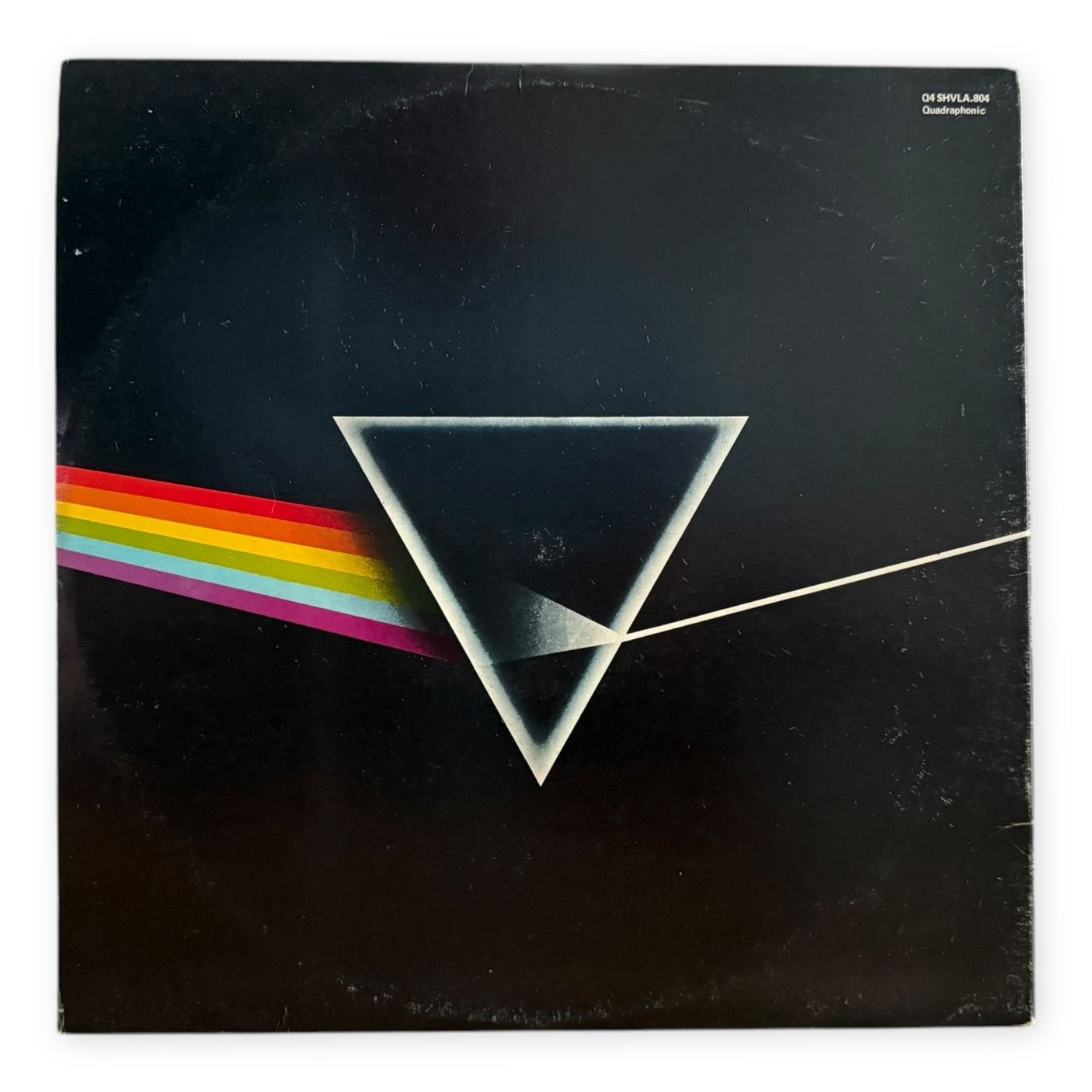 PINK FLOYD - The Dark Side Of The Moon - USED LP VINYL - AUSTRALIAN QUADRAPHONIC EDITION - VG/VG