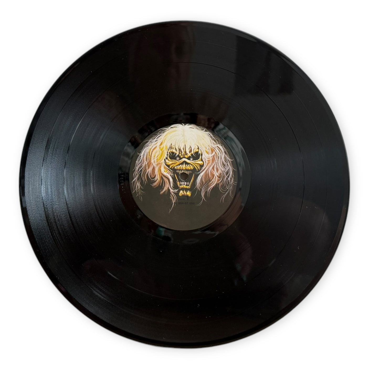 IRON MAIDEN - The Number Of The Beast - USED LP VINYL - ORIGINAL 1982 EUROPE PRESS - G+/VG