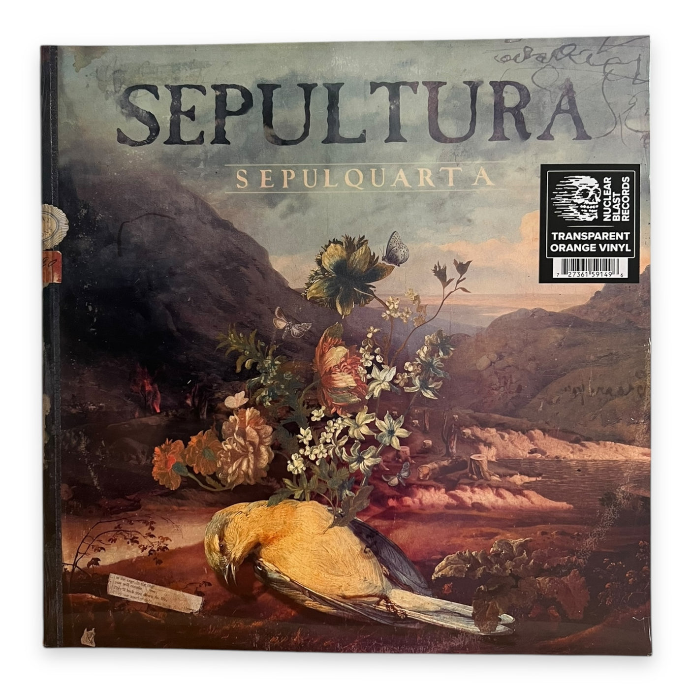 SEPULTURA - Sepulquarta - LP VINYL - LIMITED EDITION TRANSPARENT ORANGE VINYL - BRAND NEW