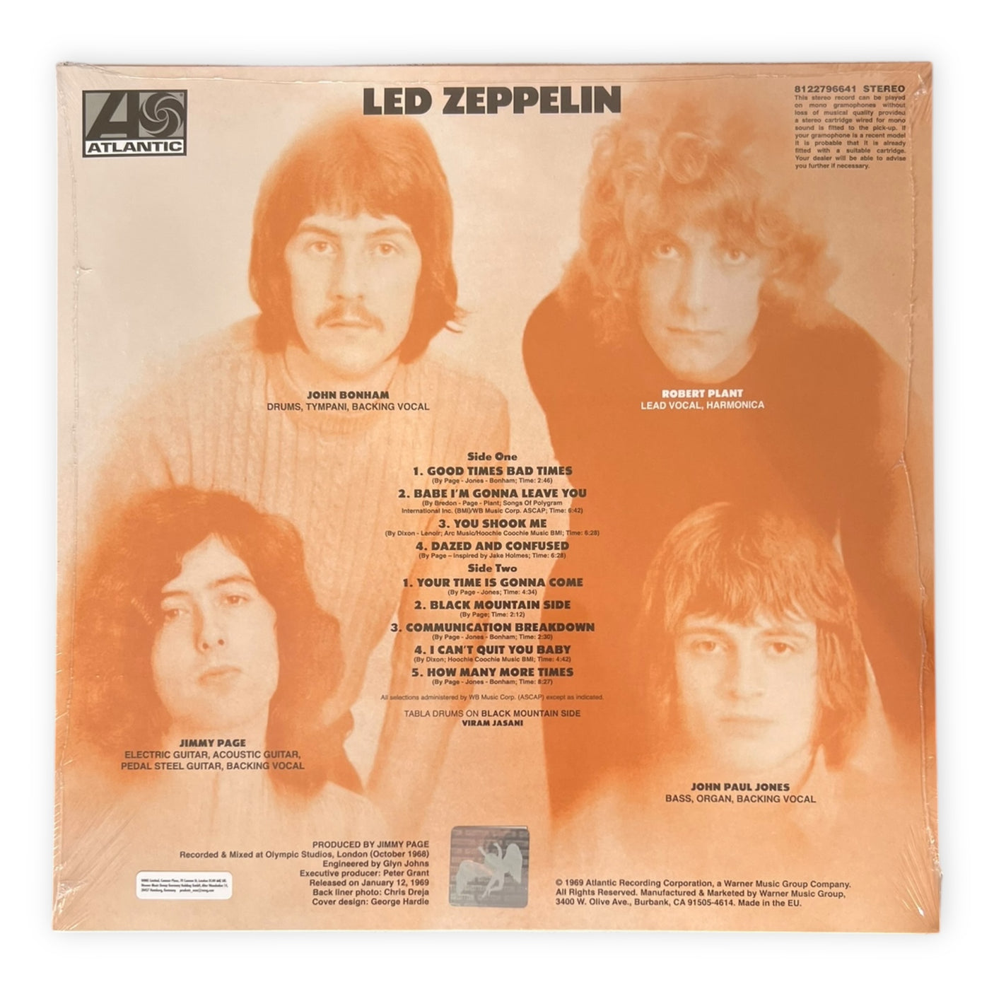 LED ZEPPELIN - Led Zeppelin (Self Titled) - LP VINYL - REISSUE 180gm REMASTERED - BRAND NEW