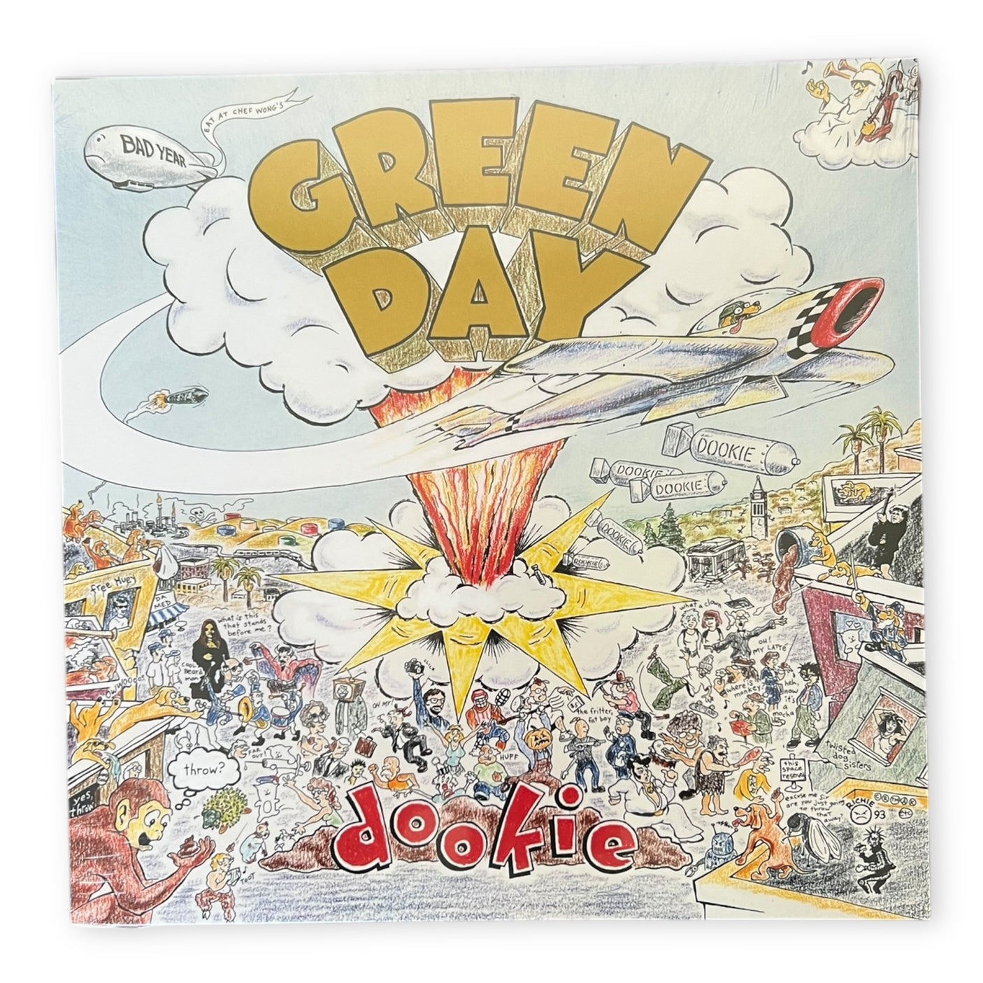 GREEN DAY - Dookie - LP VINYL - REISSUE - BRAND NEW