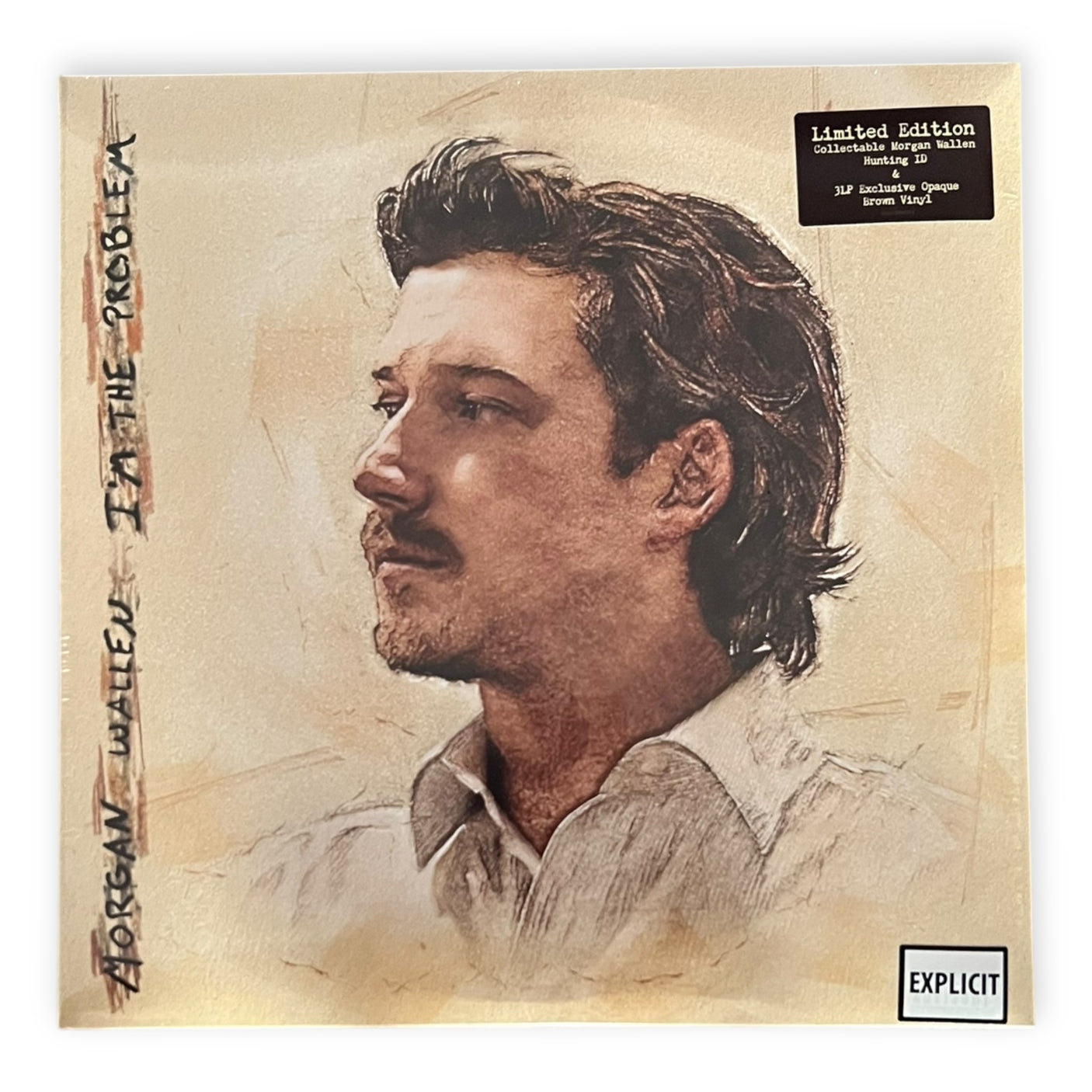 MORGAN WALLEN - I'm The Problem - LP VINYL - LIMITED EDITION OPAQUE BROWN VINYL - BRAND NEW