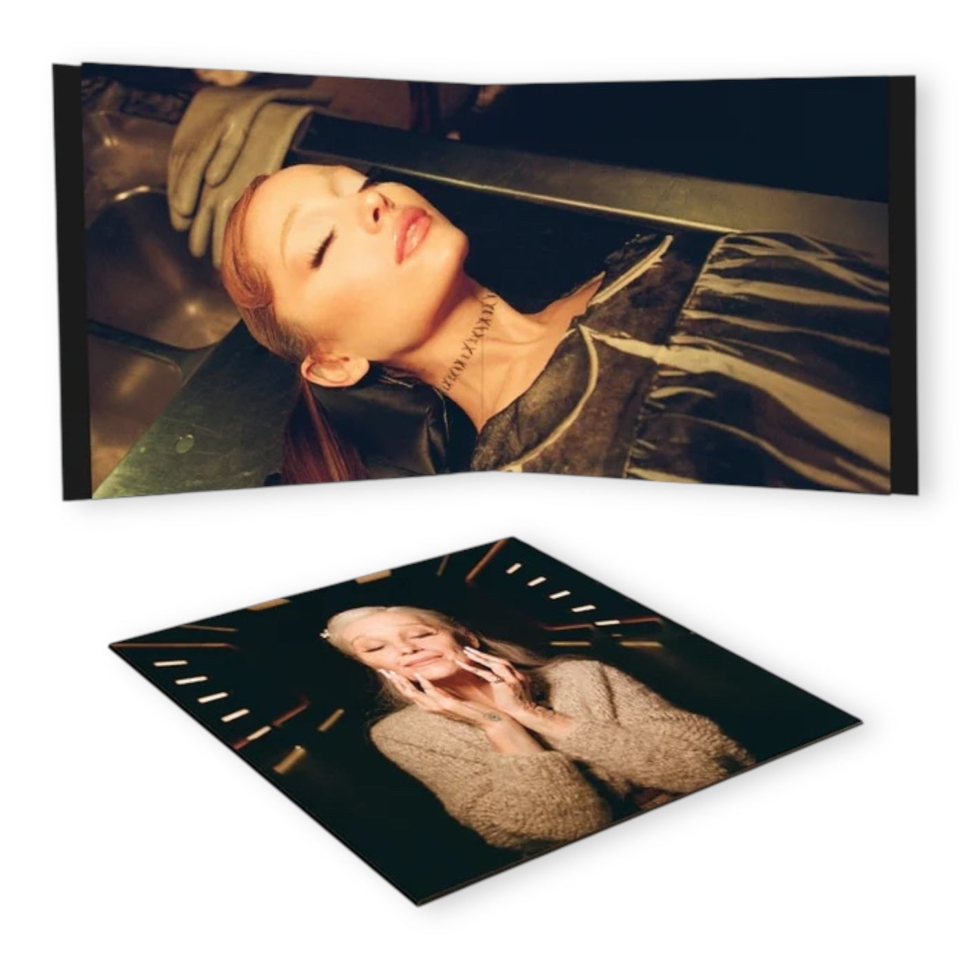 ARIANA GRANDE - Eternal Sunshine Deluxe: Brighter Days Ahead - LP VINYL - TRANSLUCENT MARBLE VINYL - BRAND NEW