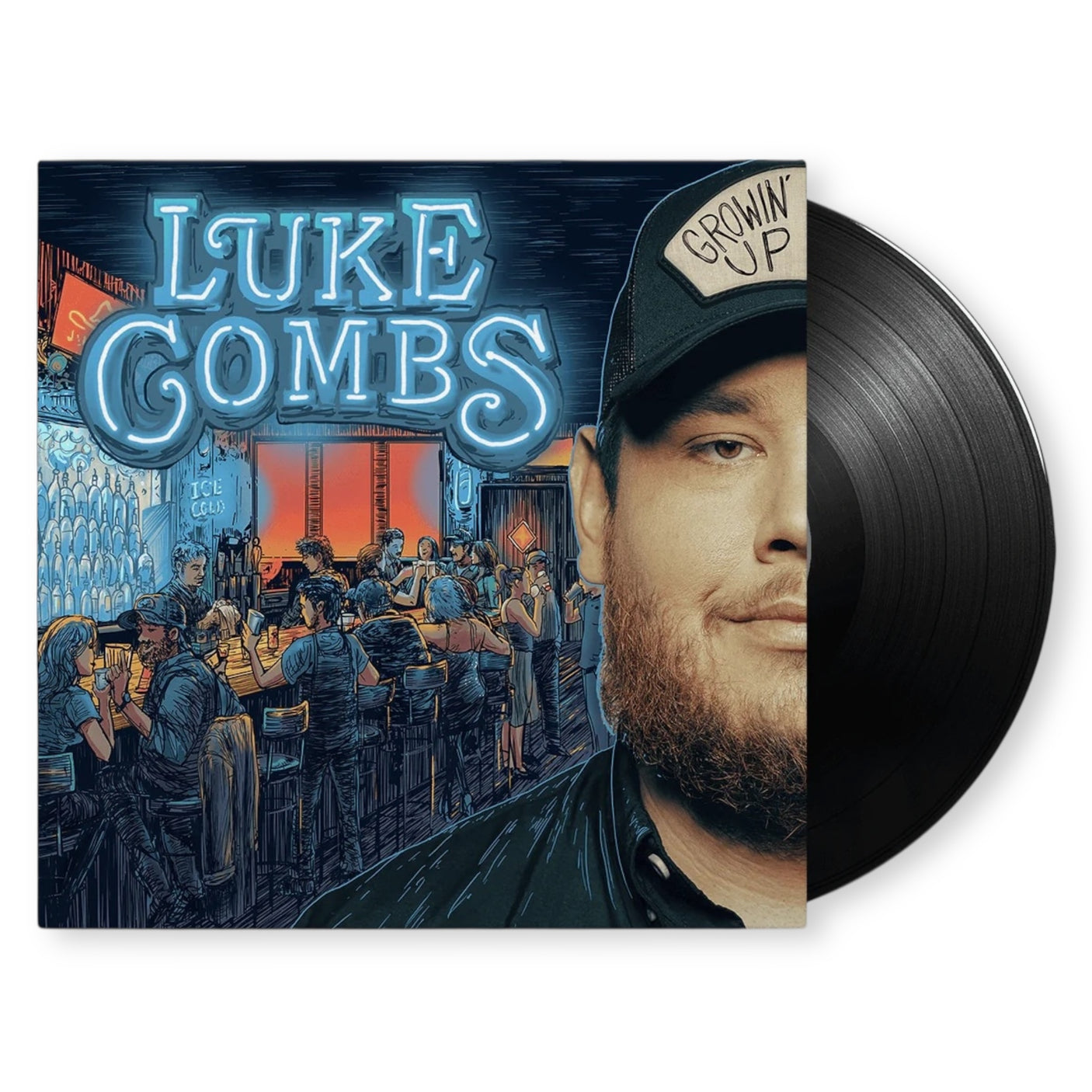 LUKE COMBS - Growin' Up - LP VINYL - BRAND NEW