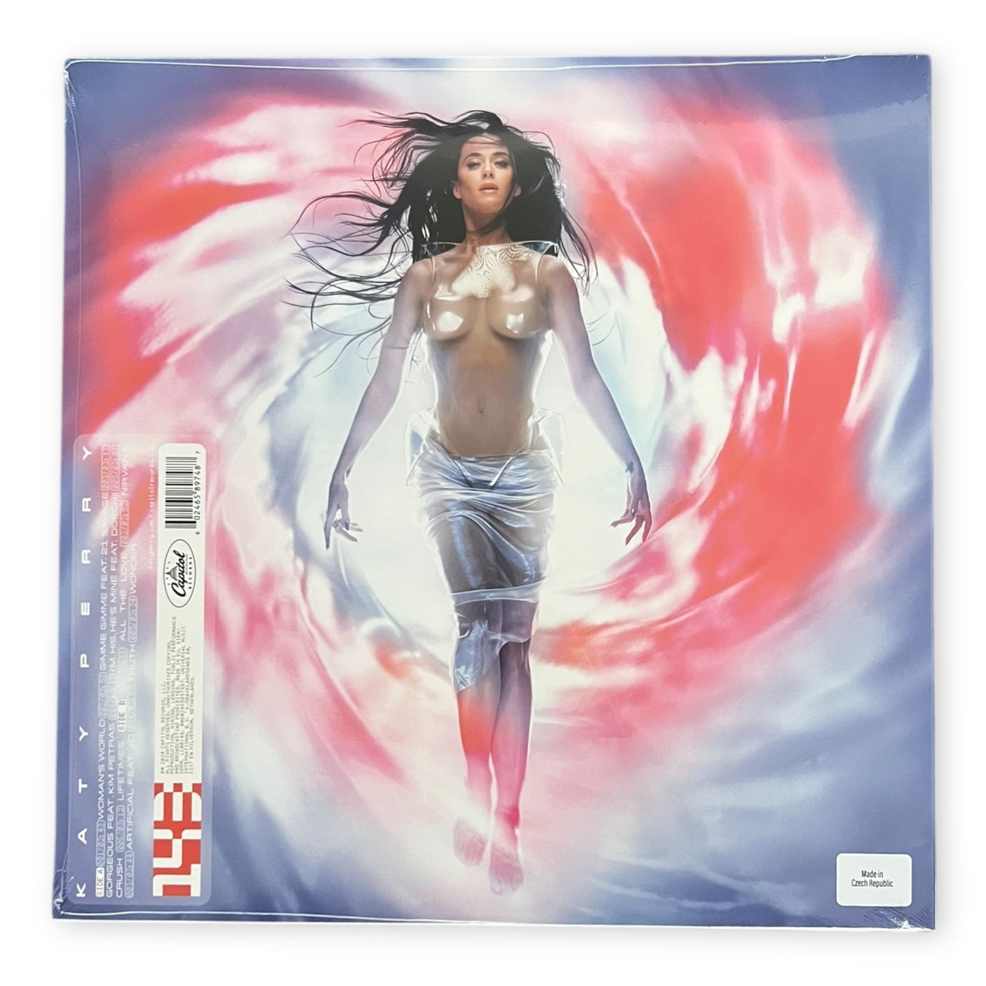 KATY PERRY - 143 - LP VINYL - LIMITED EDITION CLEAR BLUE VINYL - BRAND NEW