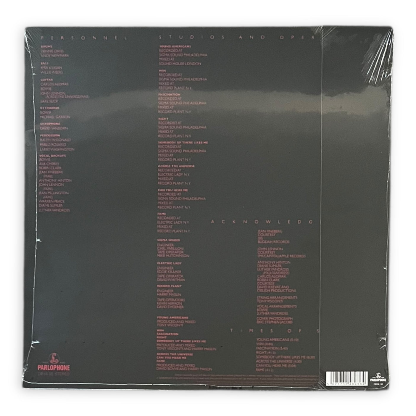 DAVID BOWIE - Young Americans - LP VINYL - REMASTERED - BRAND NEW