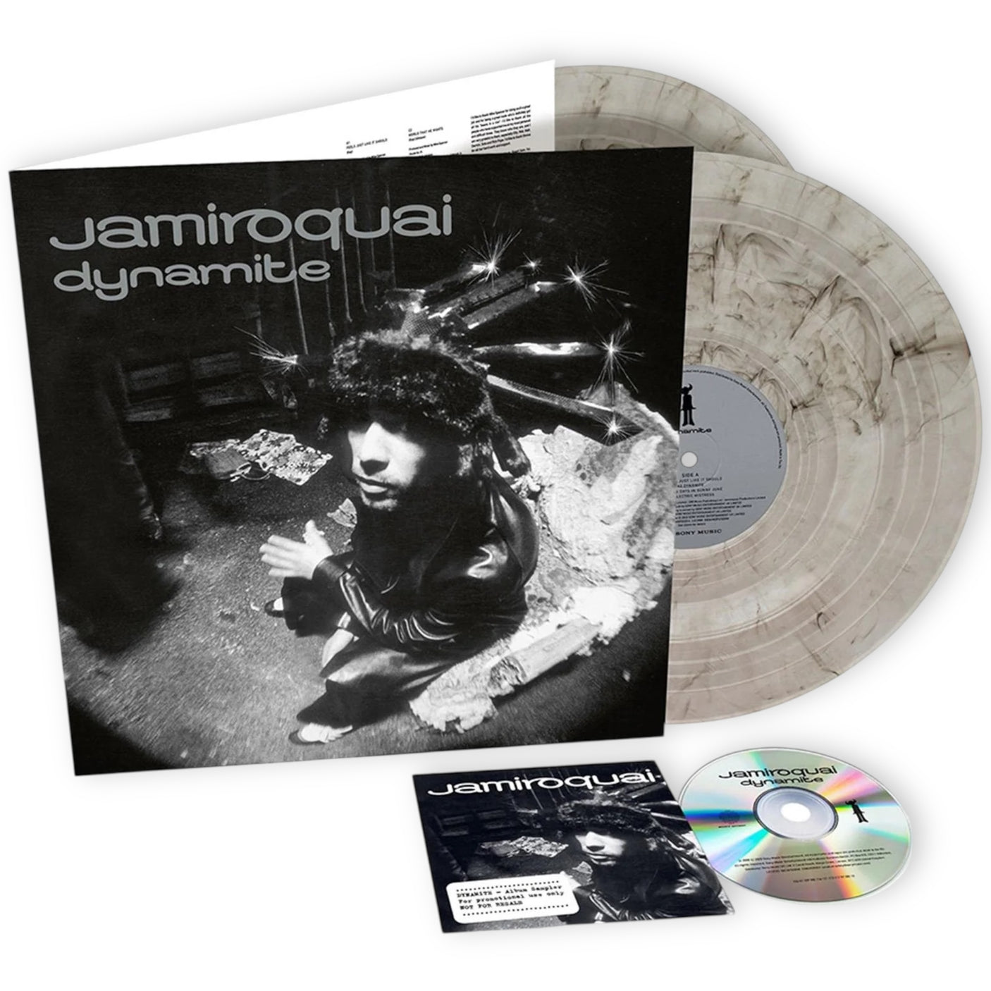 JAMIROQUAI - Dynamite - LP VINYL - 20th ANNIVERSARY EDITION - SMOKE COLOURED VINYL - BRAND NEW