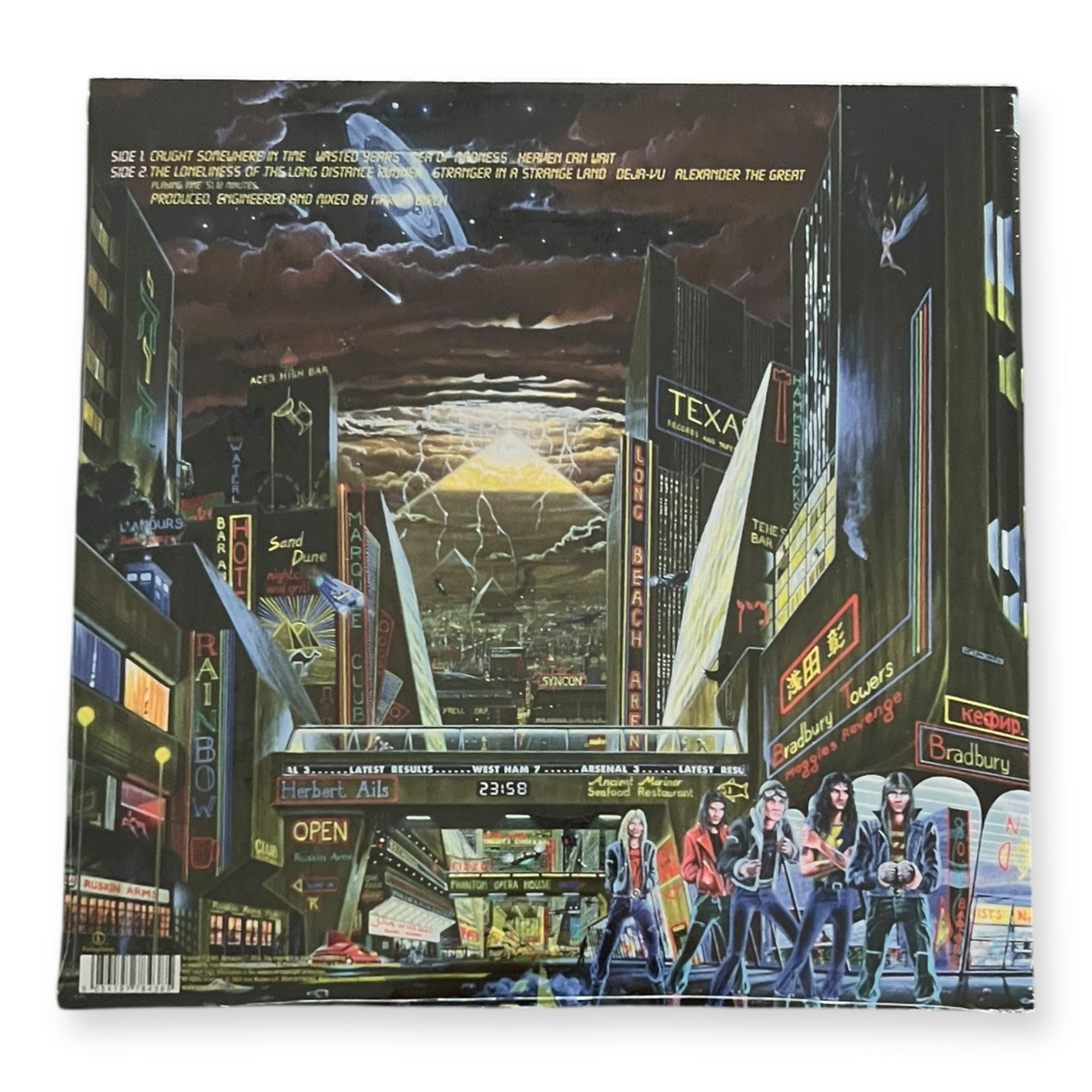 IRON MAIDEN - Somewhere In Time - LP VINYL - REMASTERED - BRAND NEW