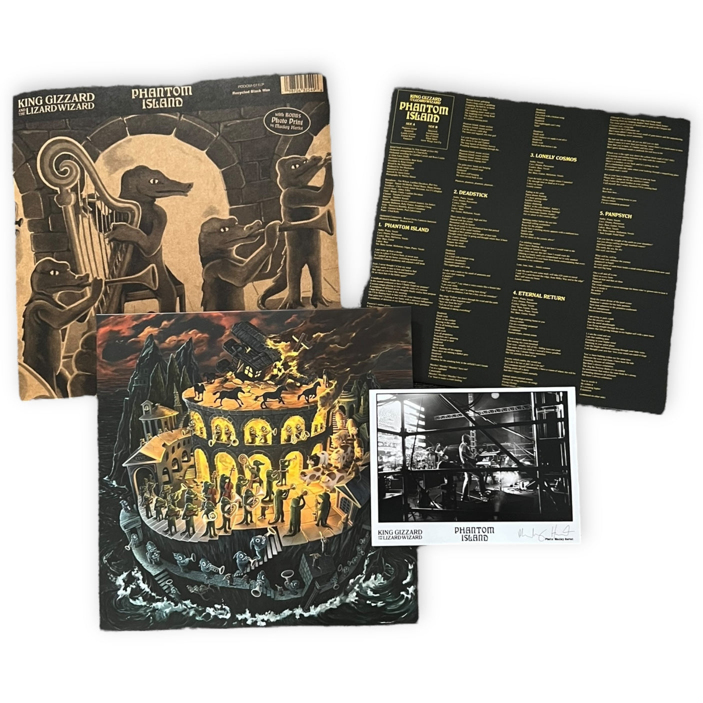 KING GIZZARD & THE LIZARD WIZARD - Phantom Island - LP VINYL - BRAND NEW