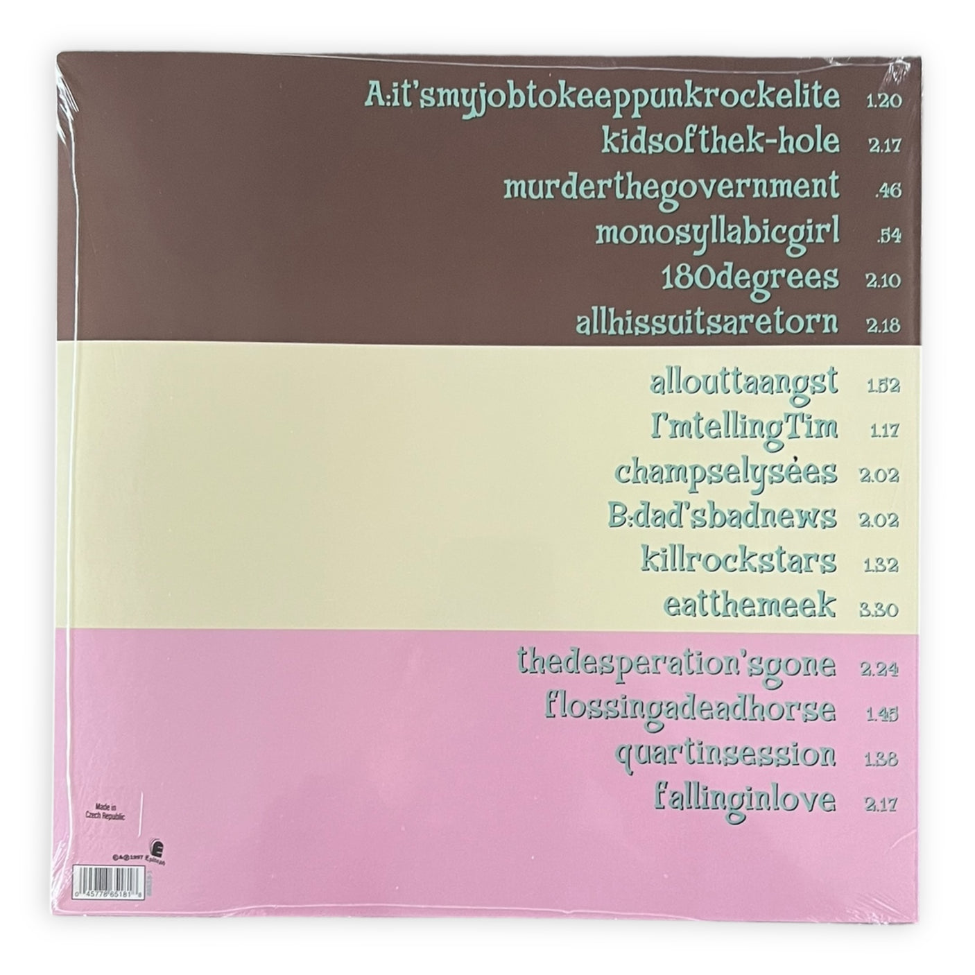 NOFX - So Long And Thanks For All The Shoes - LP VINYL - REISSUE - BRAND NEW