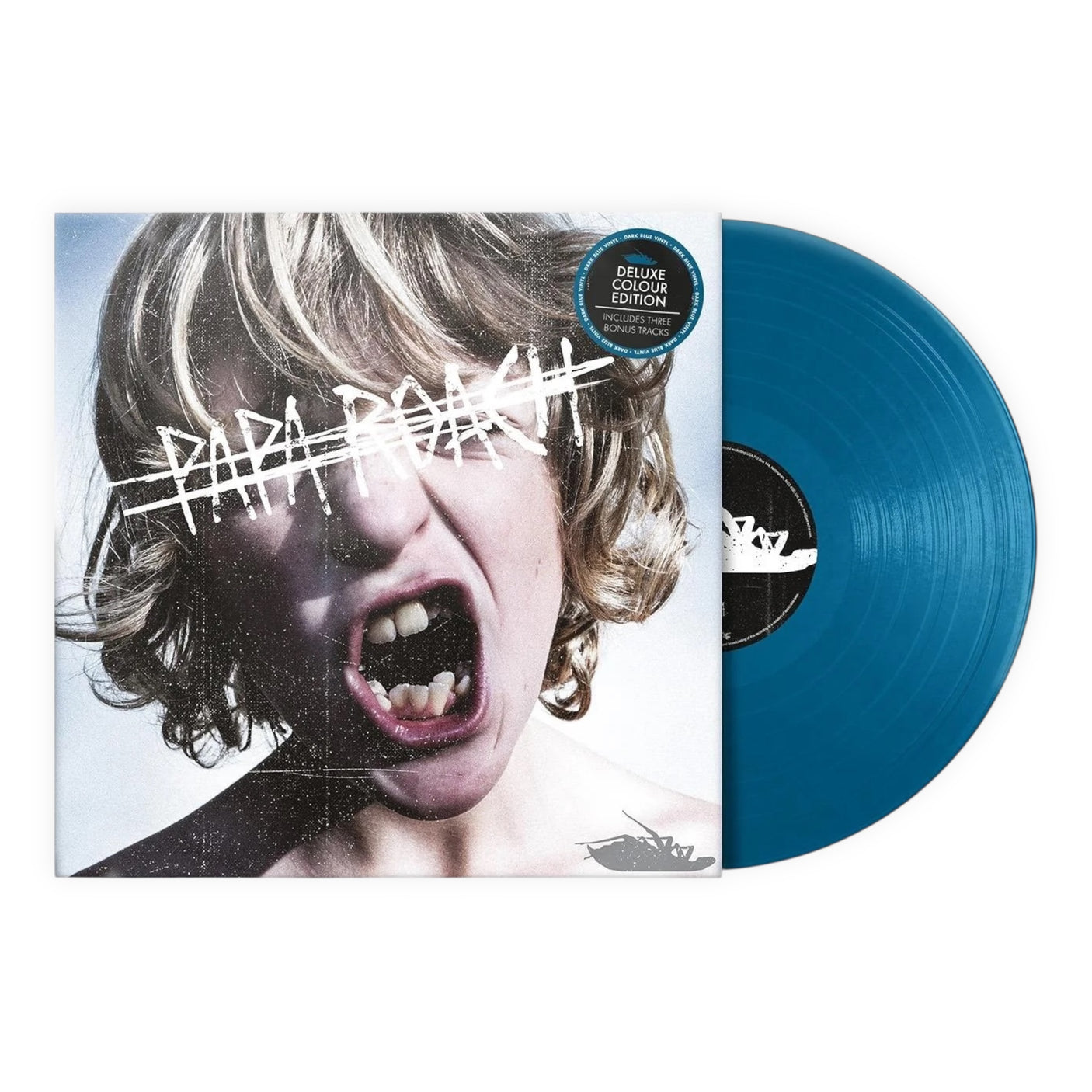 PAPA ROACH - Crooked Teeth - LP VINYL - DELUXE EDITION - DARK BLUE VINYL - BRAND NEW