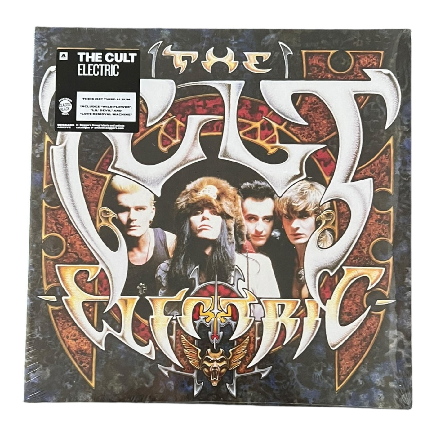 THE CULT - Electric - LP VINYL - REISSUE - BRAND NEW