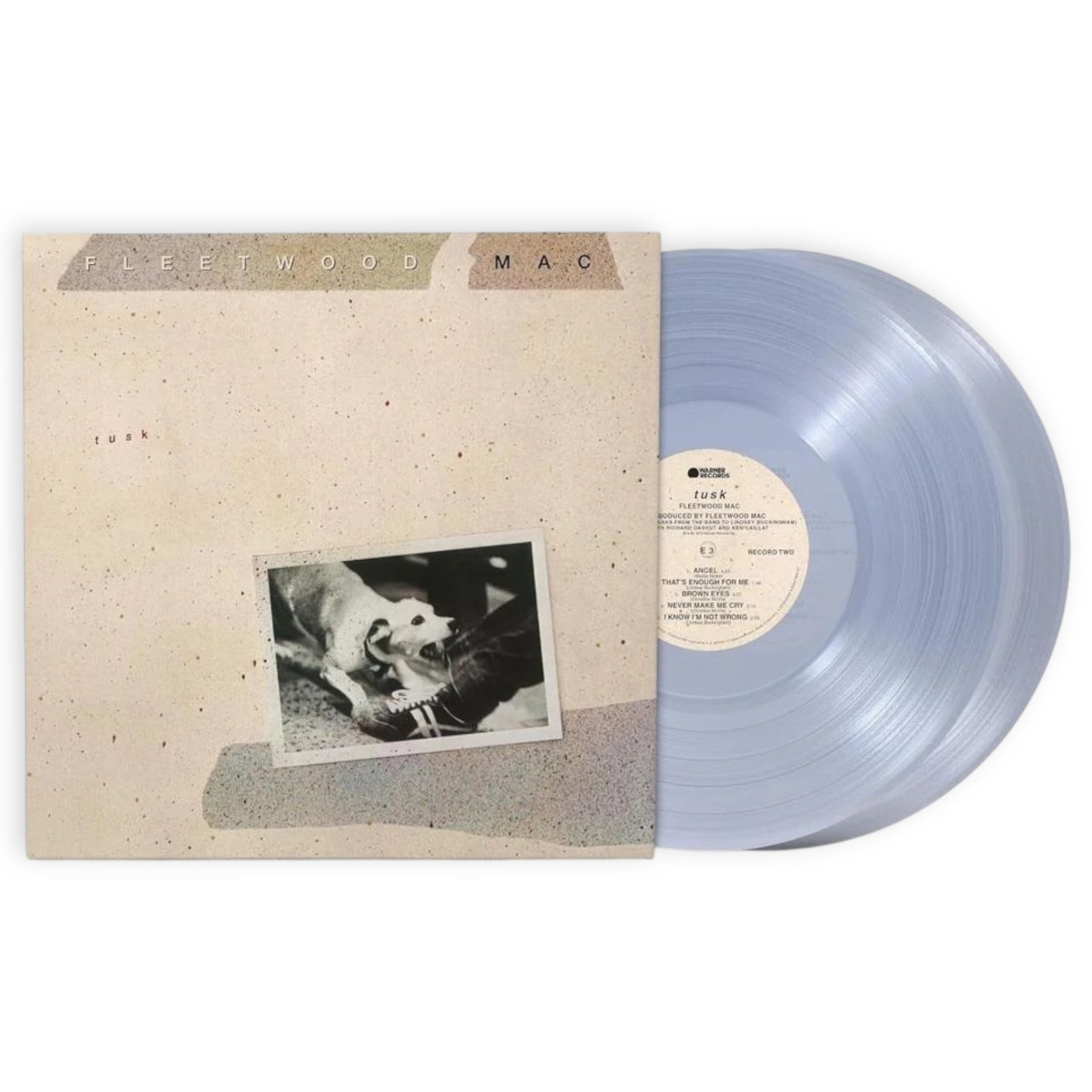 FLEETWOOD MAC - Tusk - LP VINYL - LIMITED EDITION CLEAR VINYL - BRAND NEW