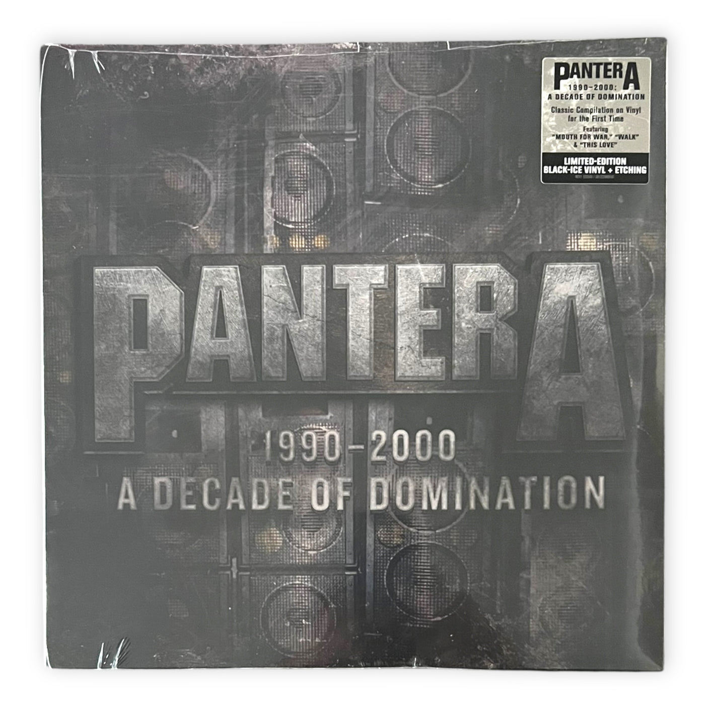 PANTERA - 1990-2000: A Decade Of Domination - LIMITED EDITION - BLACK ICE VINYL - LP VINYL - BRAND NEW