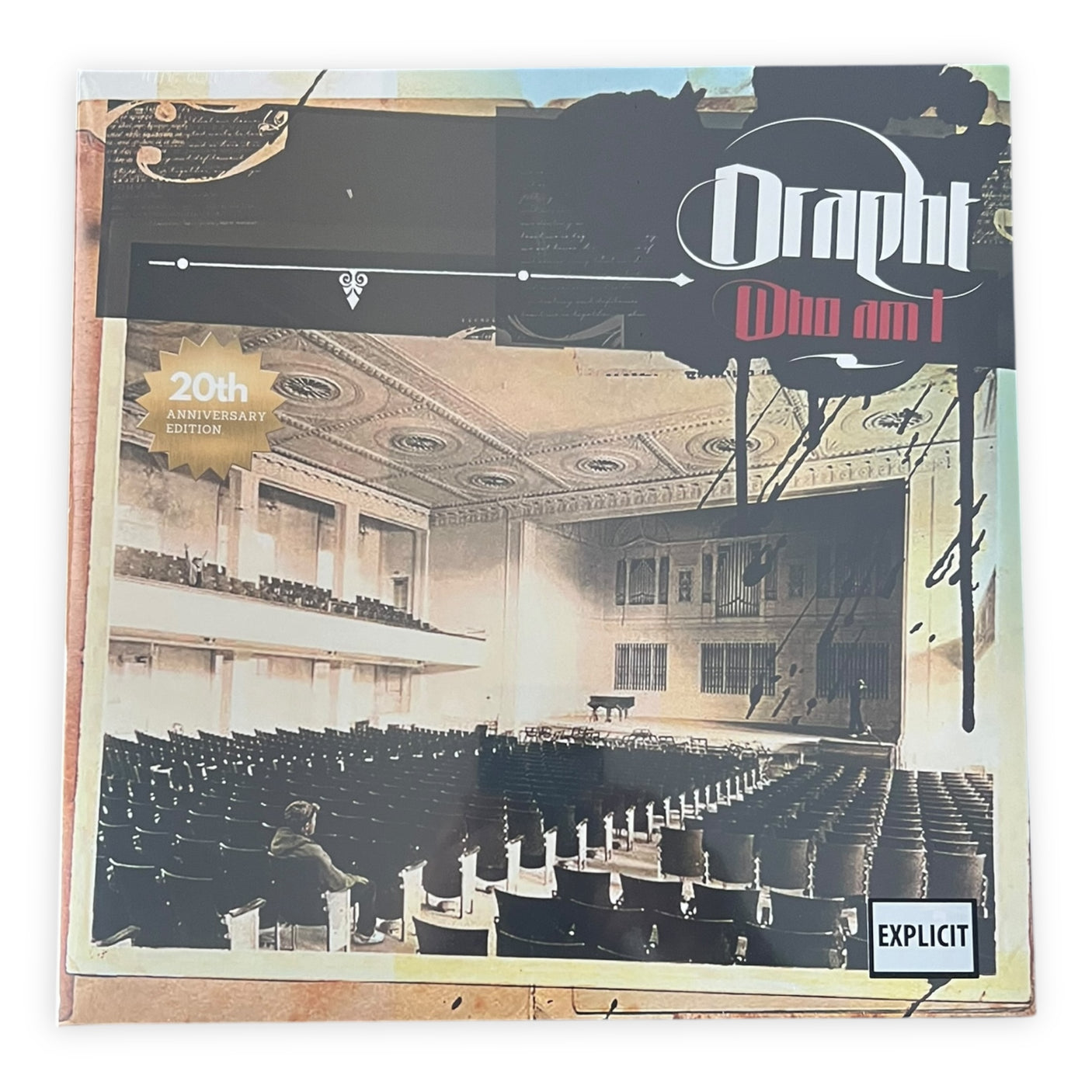 DRAPHT - Who Am I - 20th ANNIVERSARY EDITION - ORANGE MARBLE VINYL - LP VINYL - BRAND NEW