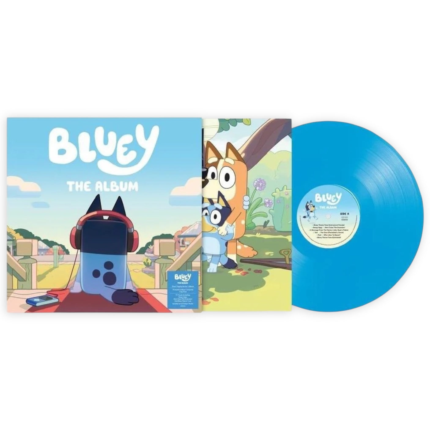 BLUEY - The Album - LP VINYL - LIMITED EDITION BLUE VINYL - BRAND NEW
