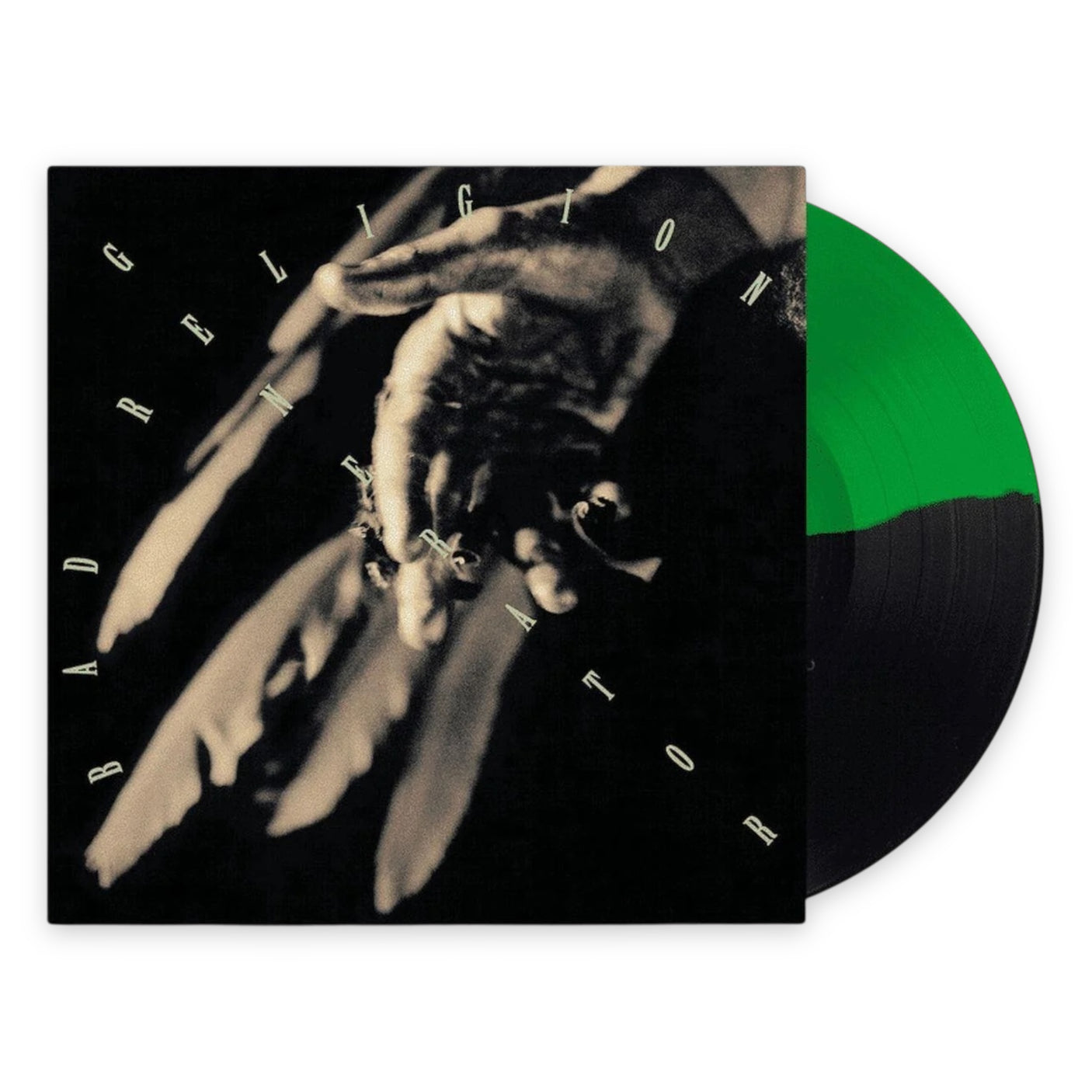 BAD RELIGION - Generator - 30th ANNIVERSARY NEON GREEN & BLACK VINYL - LP VINYL - BRAND NEW