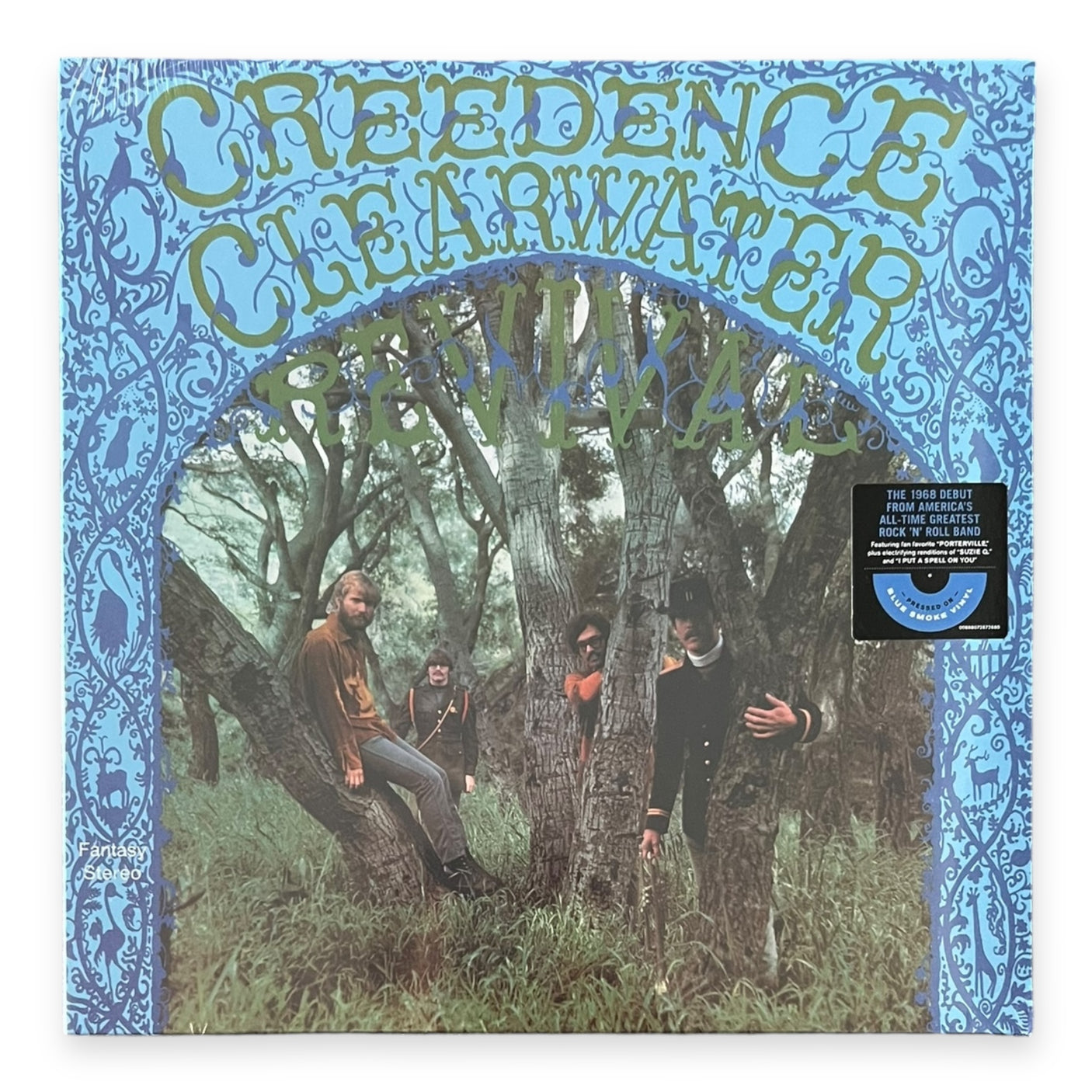 CREEDENCE CLEARWATER REVIVIAL - Creedence Clearwater Revival (Self Titled) - BLUE SMOKE VINYL - LP VINYL - BRAND NEW