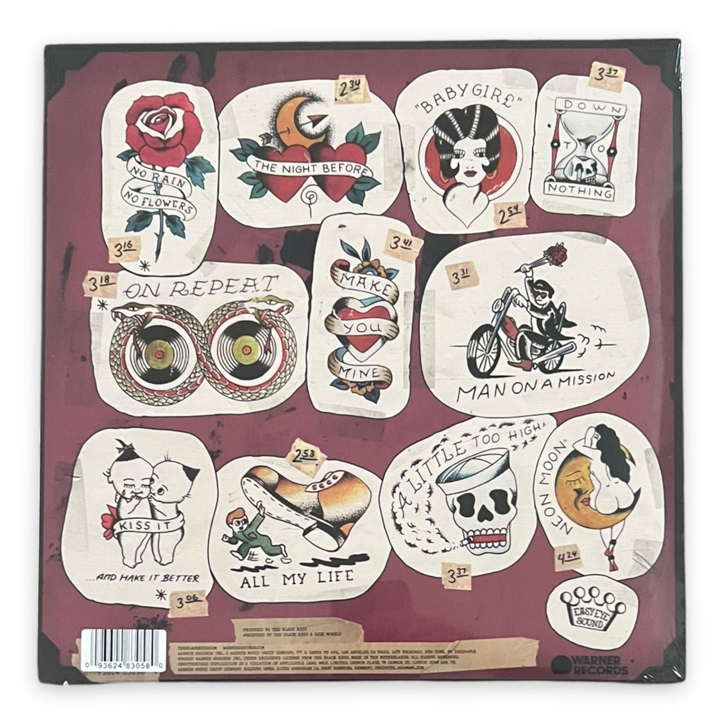 THE BLACK KEYS - No Rain, No Flowers - LIMITED EDITION RUBY RED COLOUR VINYL - LP VINYL - BRAND NEW