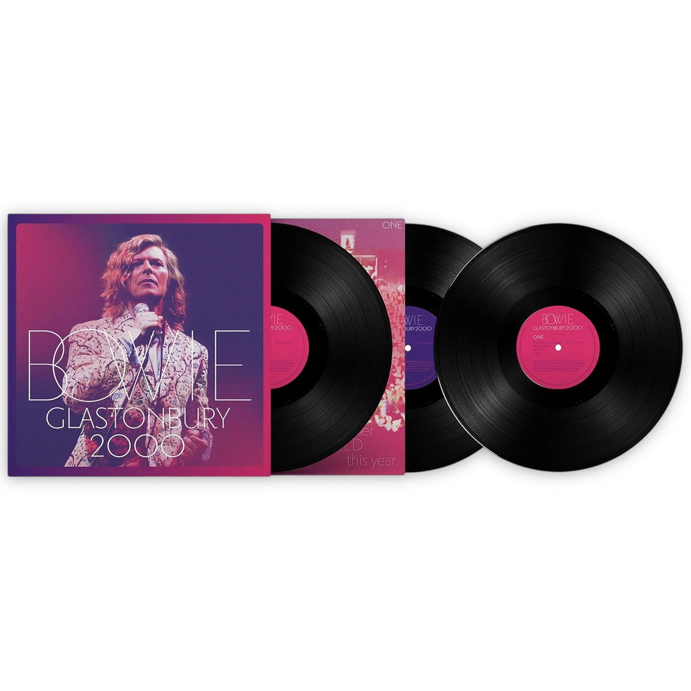 DAVID BOWIE - Glastonbury 2000 - 25th ANNIVERSARY REISSUE - LP VINYL - BRAND NEW