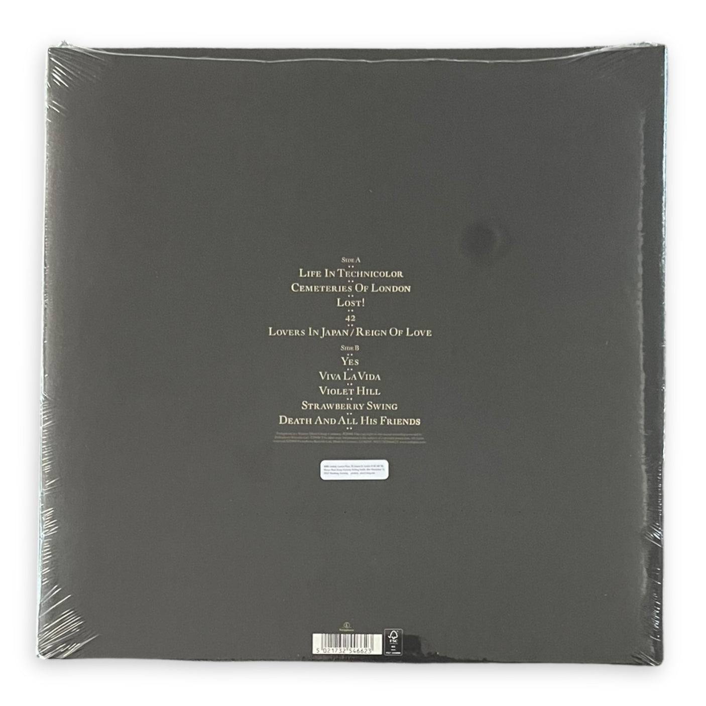 COLDPLAY - Viva La Vida Or Death And All His Friends - CLEAR ECO VINYL - LP VINYL - BRAND NEW