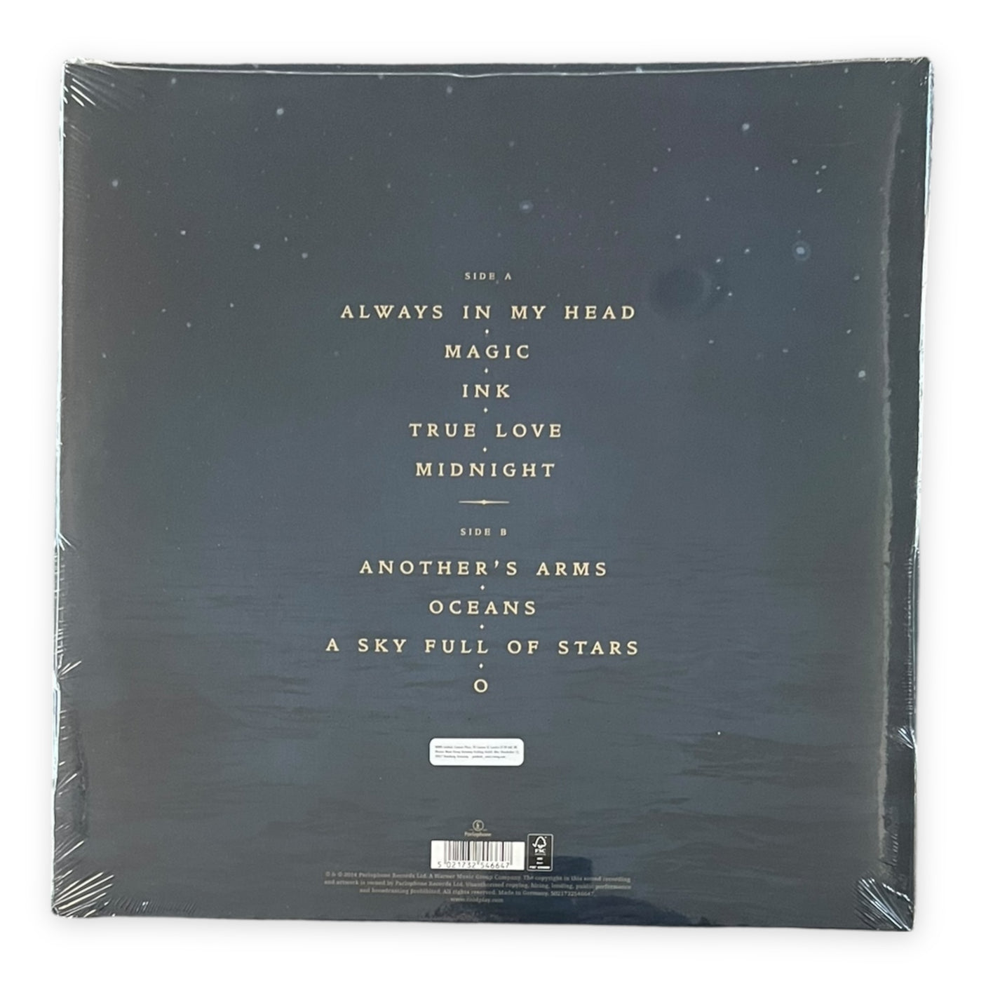 COLDPLAY - Ghost Stories - CLEAR ECO VINYL - LP VINYL - BRAND NEW