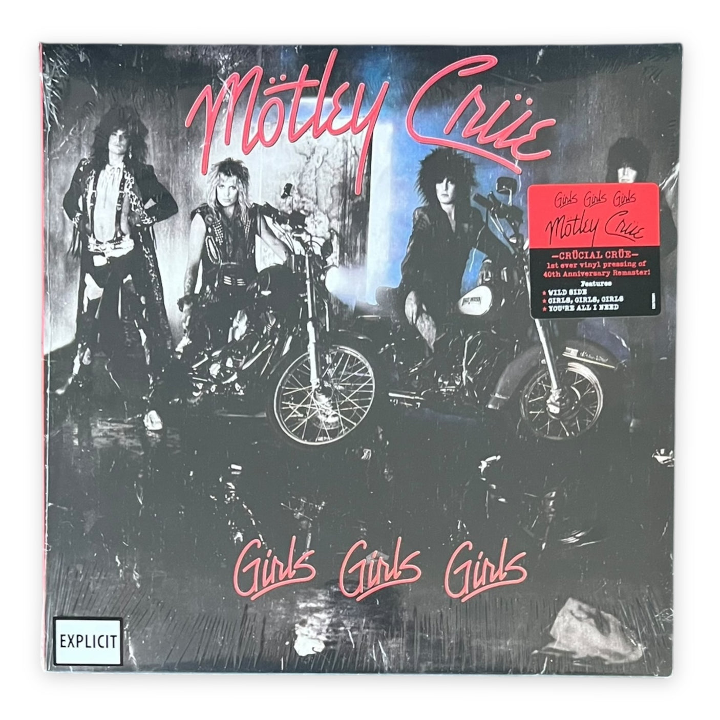 MOTLEY CRUE - Girls, Girls, Girls - 40th ANNIVERSARY EDITION - LP VINYL - BRAND NEW
