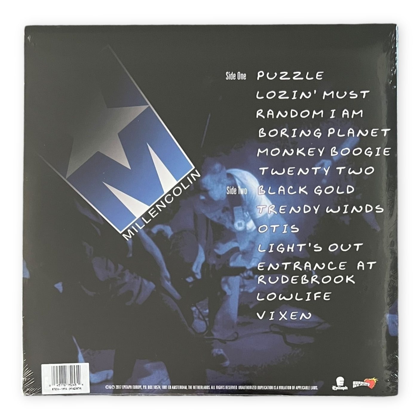 MILLENCOLIN - For Monkeys - HYACINTH CLEAR & SOLID RED & BLUE MIX VINYL - LP VINYL - BRAND NEW