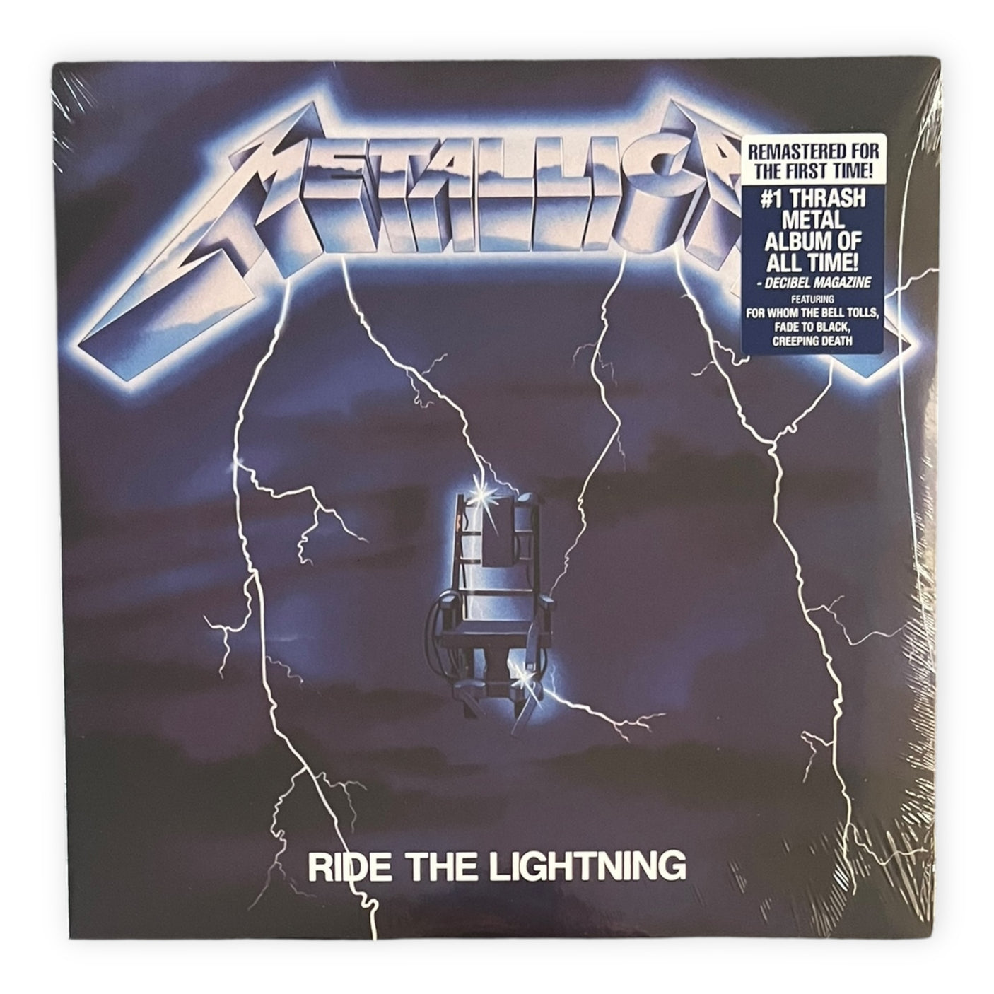 METALLICA - Ride The Lightning - REMASTERED - LP VINYL - BRAND NEW