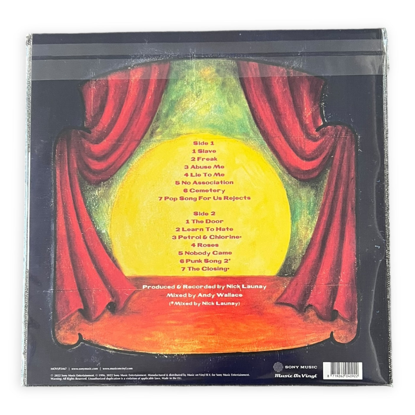 SILVERCHAIR - Freak Show - RED & BLACK MARBLED VINYL - LP VINYL - BRAND NEW