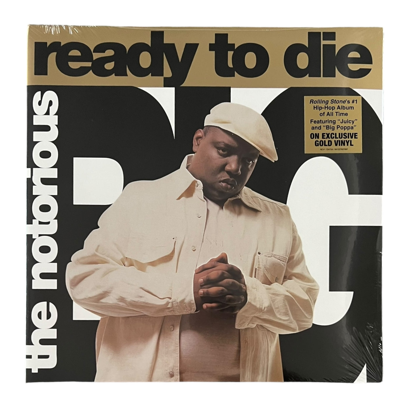 THE NOTORIOUS B.I.G – Ready To Die (Reissue) | Limited Edition Gold Vinyl | Brand New LP Vinyl Album
