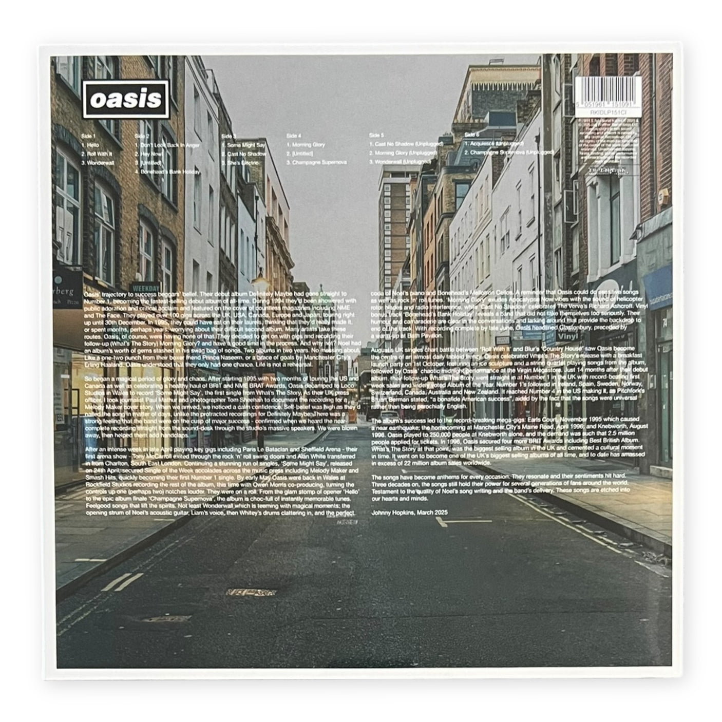 OASIS - (What's The Story) Morning Glory? (30th Anniversary Edition) | 3 x LP | Brand New LP Vinyl Album